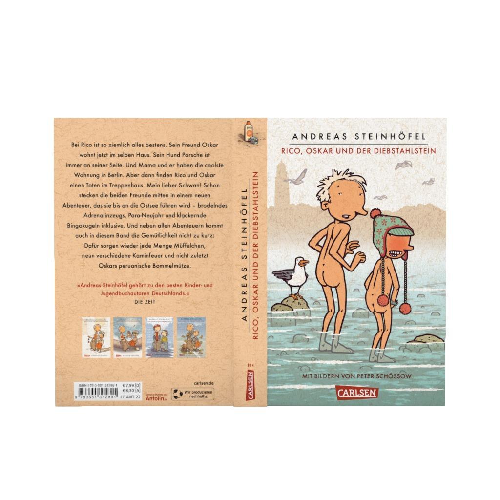 Beispielinhalt (Bild) Rico, Oskar und der Diebstahlstein (Rico und Oskar 3)