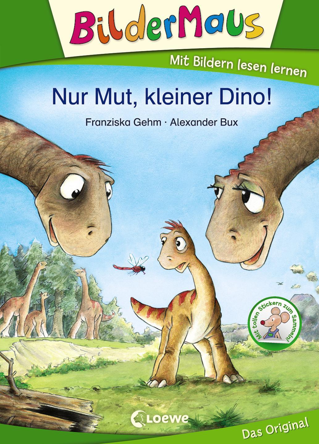 Vorderes Coverbild Bildermaus - Nur Mut, kleiner Dino!