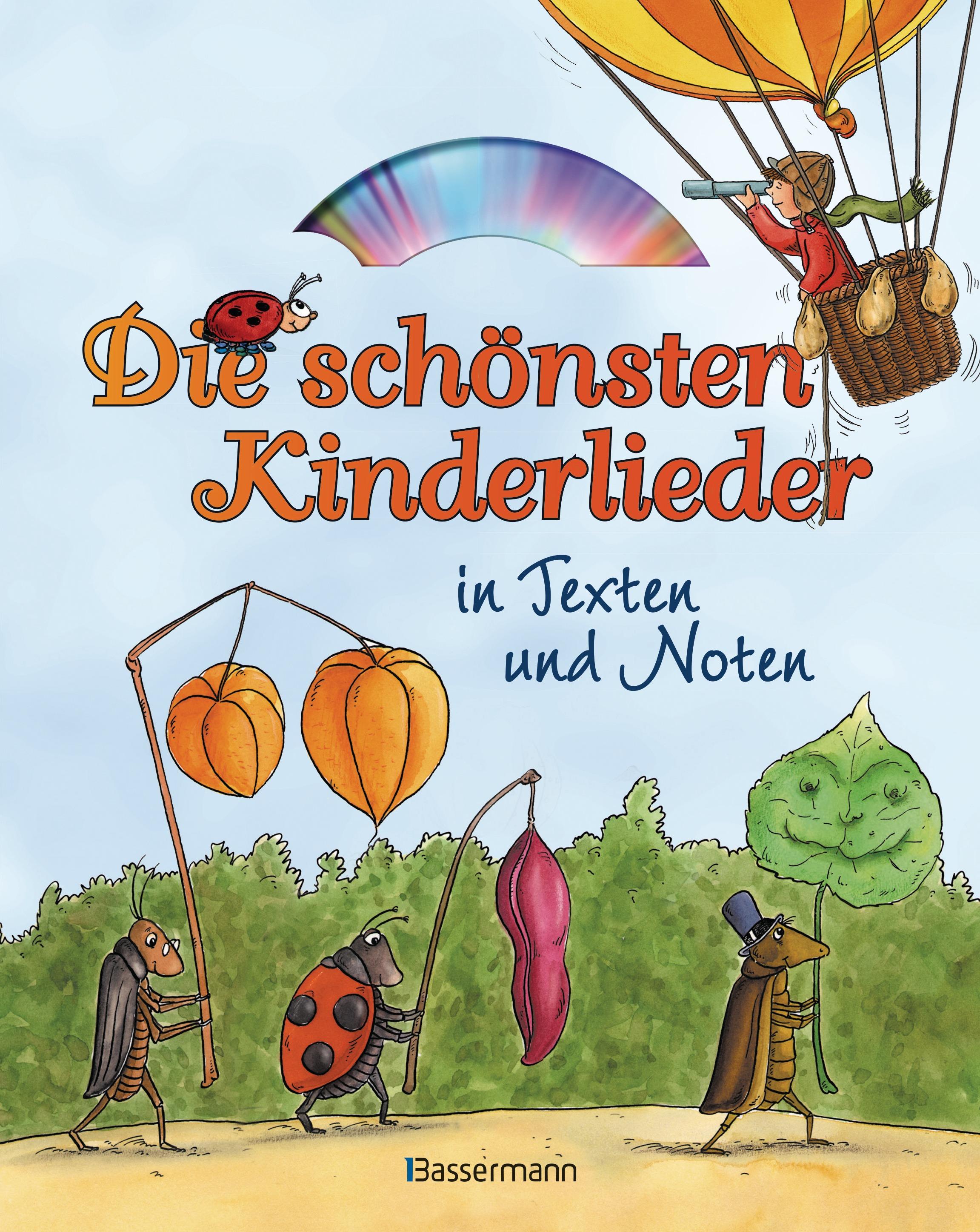 Vorderes Coverbild Die schönsten Kinderlieder in Texten und Noten