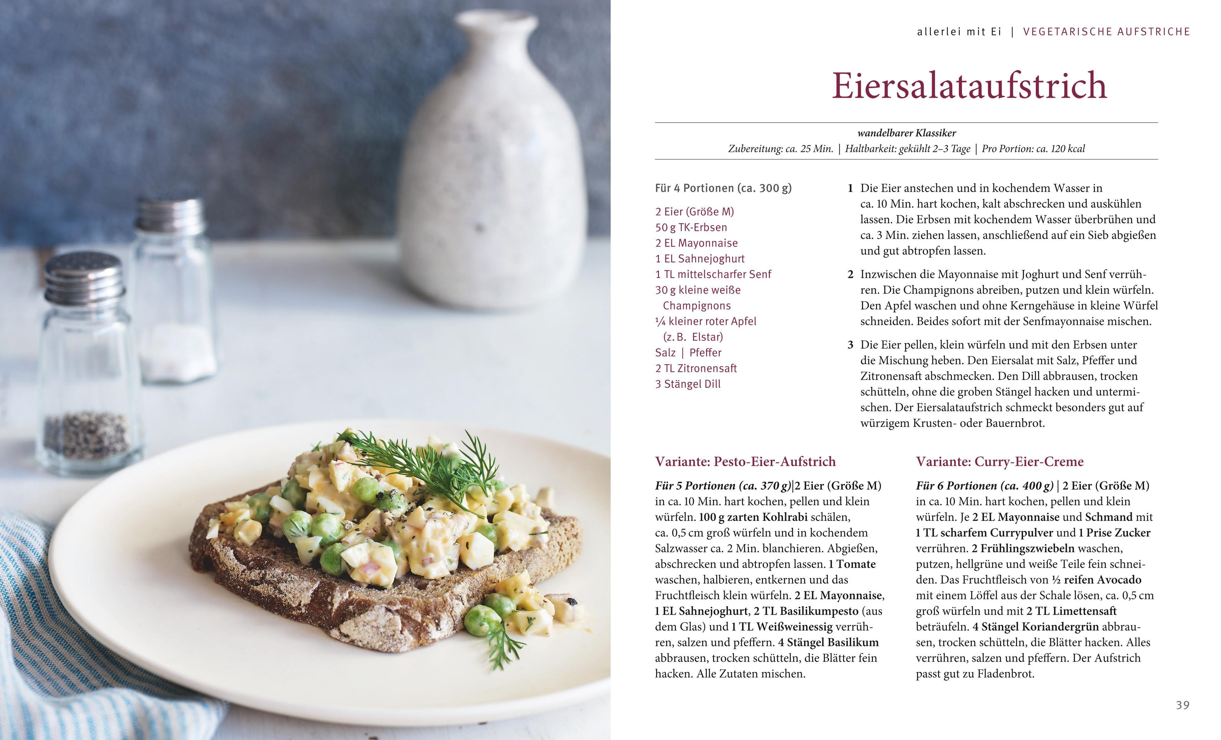 Beispielinhalt (Bild) Brotaufstriche selbst gemacht