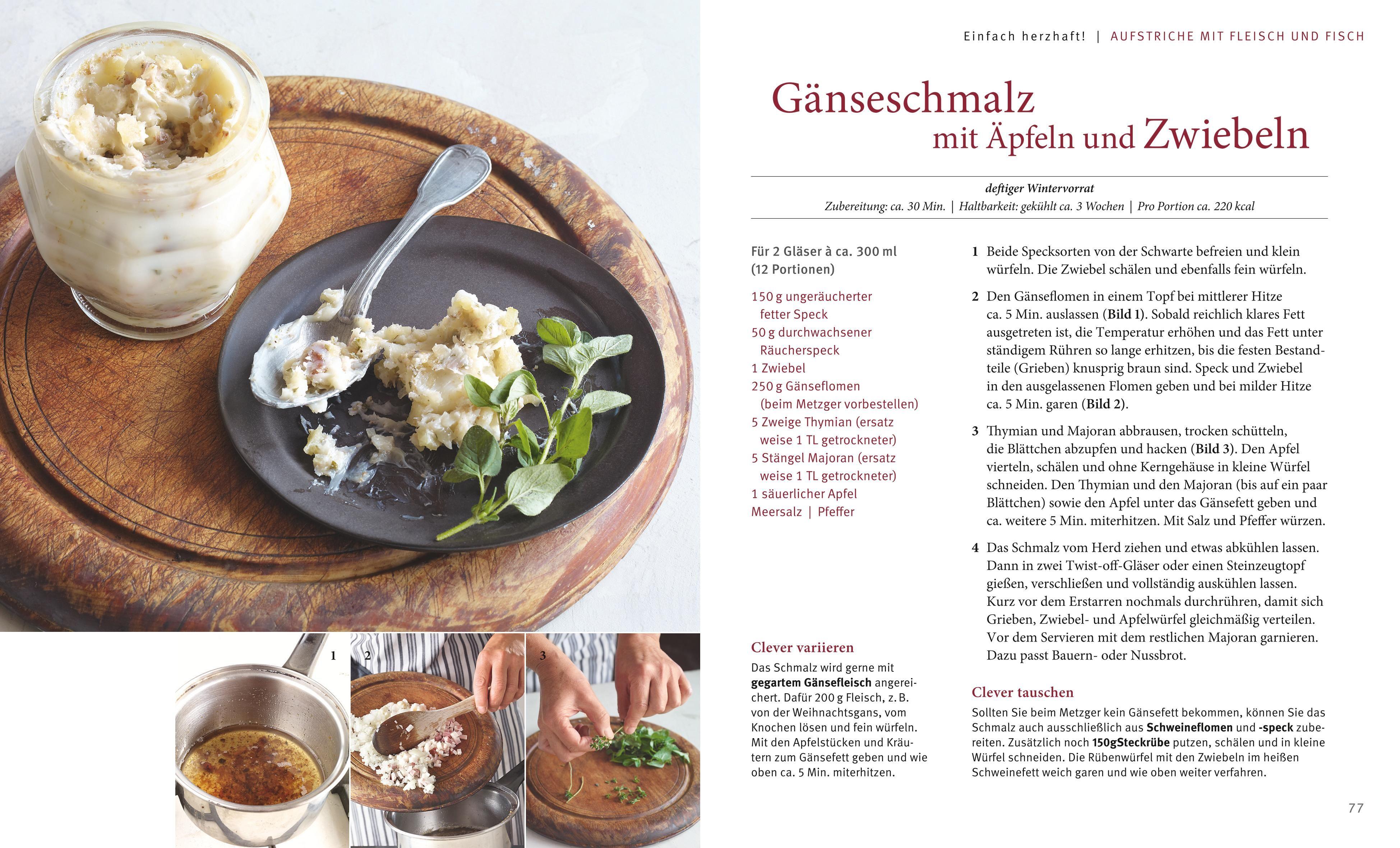 Beispielinhalt (Bild) Brotaufstriche selbst gemacht