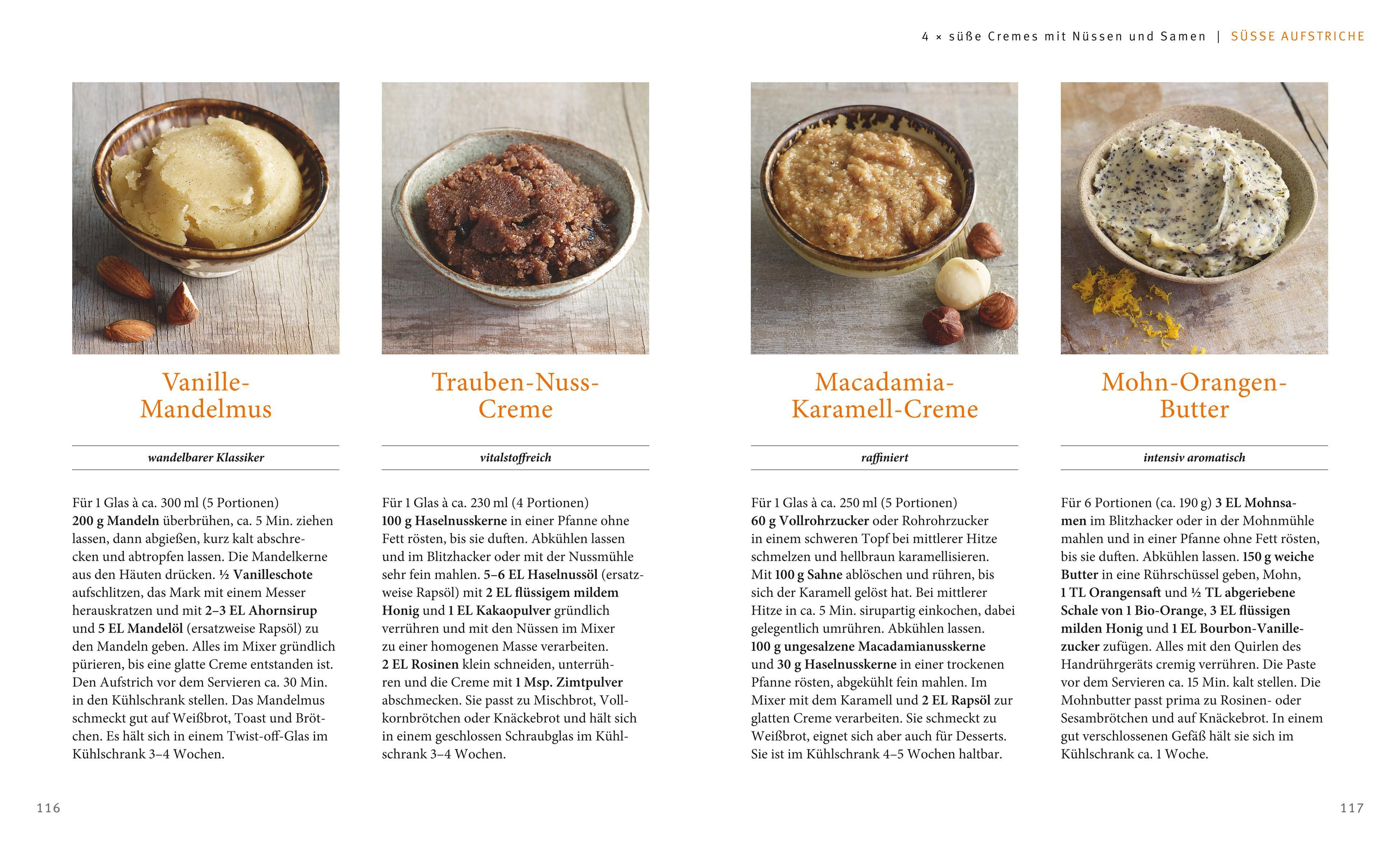 Beispielinhalt (Bild) Brotaufstriche selbst gemacht