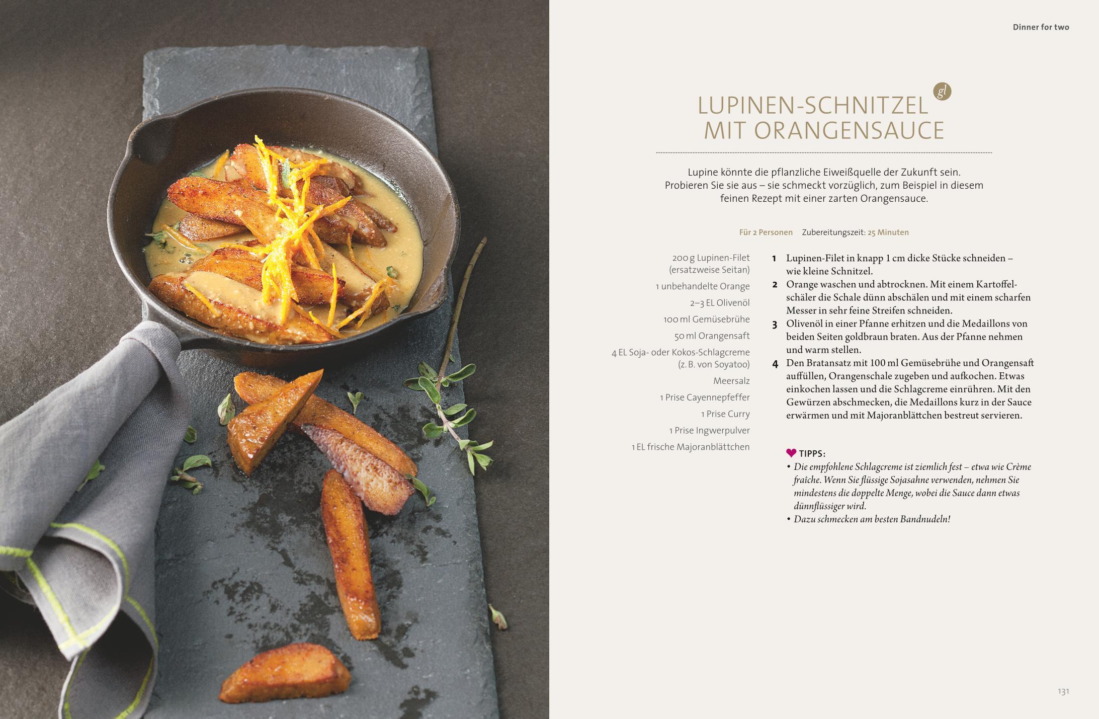 Beispielinhalt (Bild) Peace Food - Das vegane Kochbuch