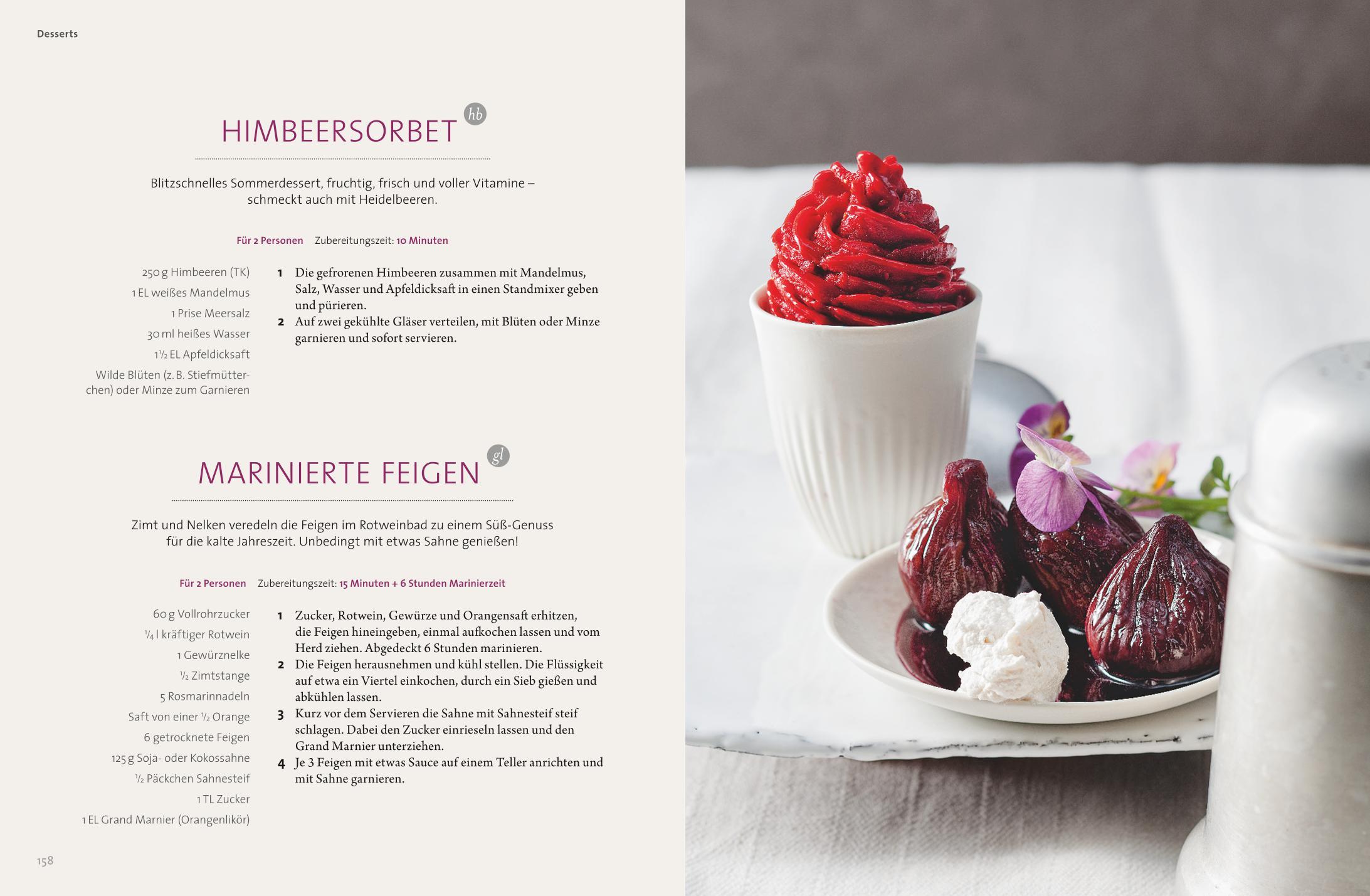 Beispielinhalt (Bild) Peace Food - Das vegane Kochbuch