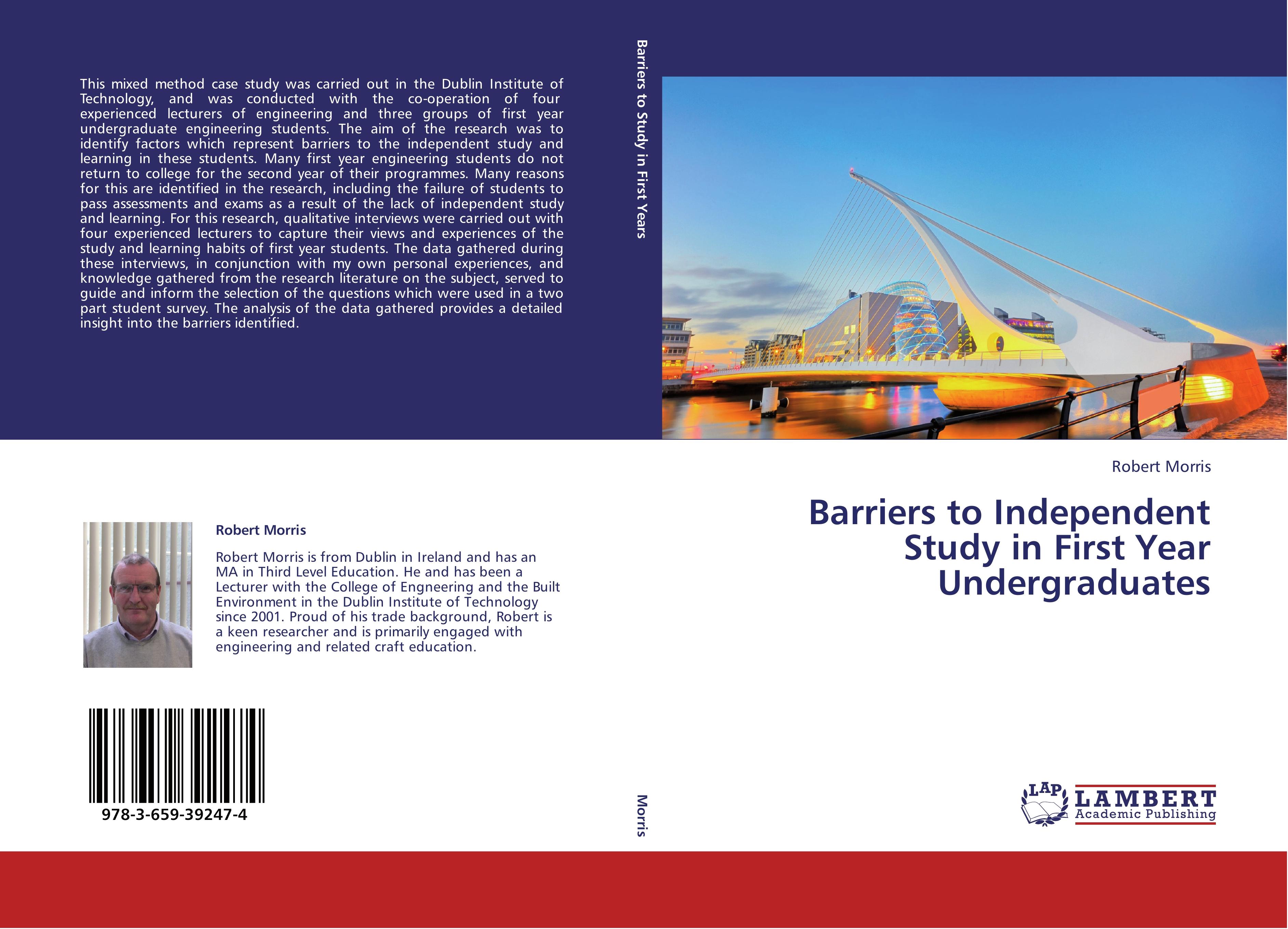 Vorderes Coverbild Barriers to Independent Study in First Year Undergraduates