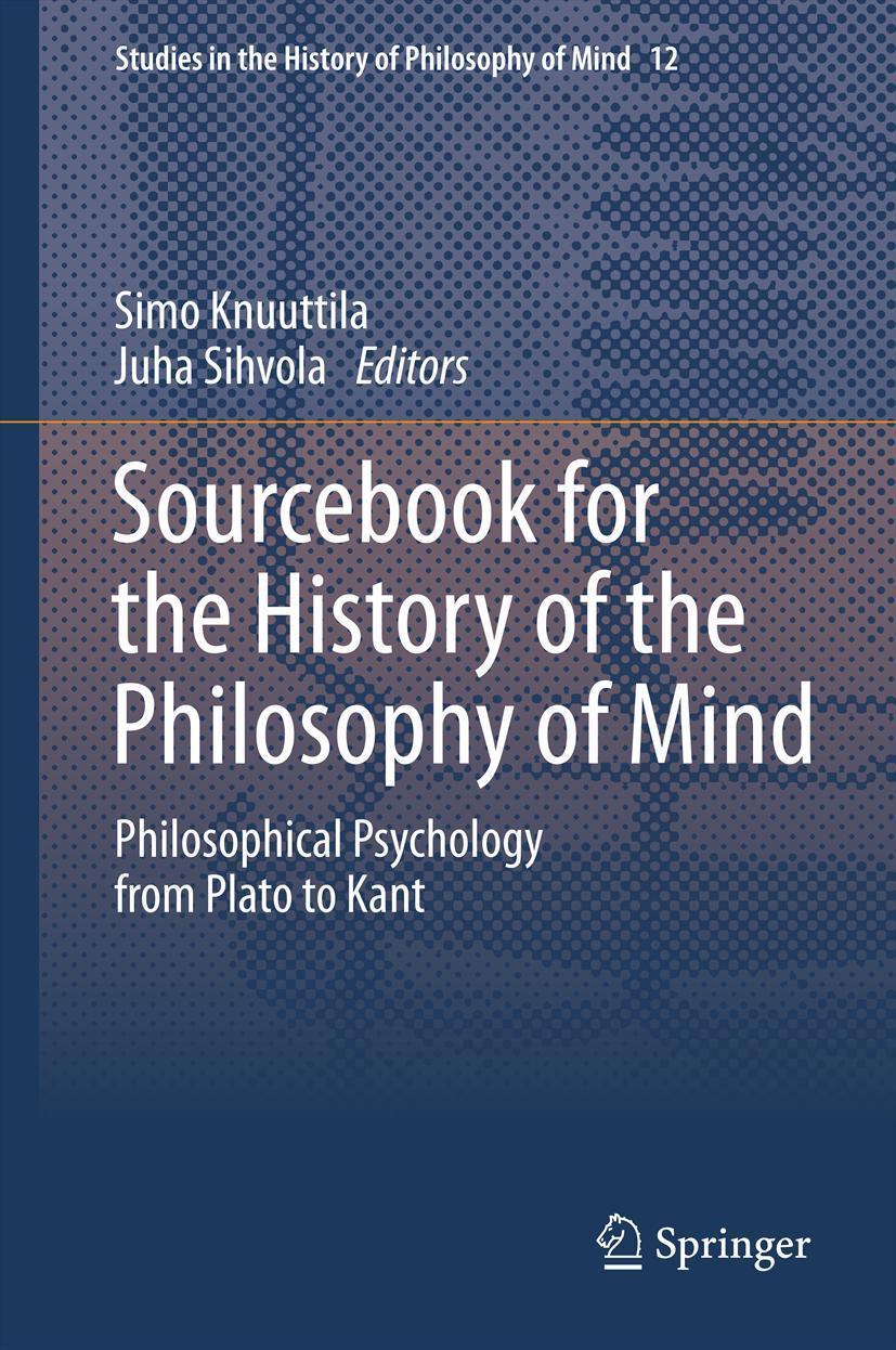 Vorderes Coverbild Sourcebook for the History of the Philosophy of Mind