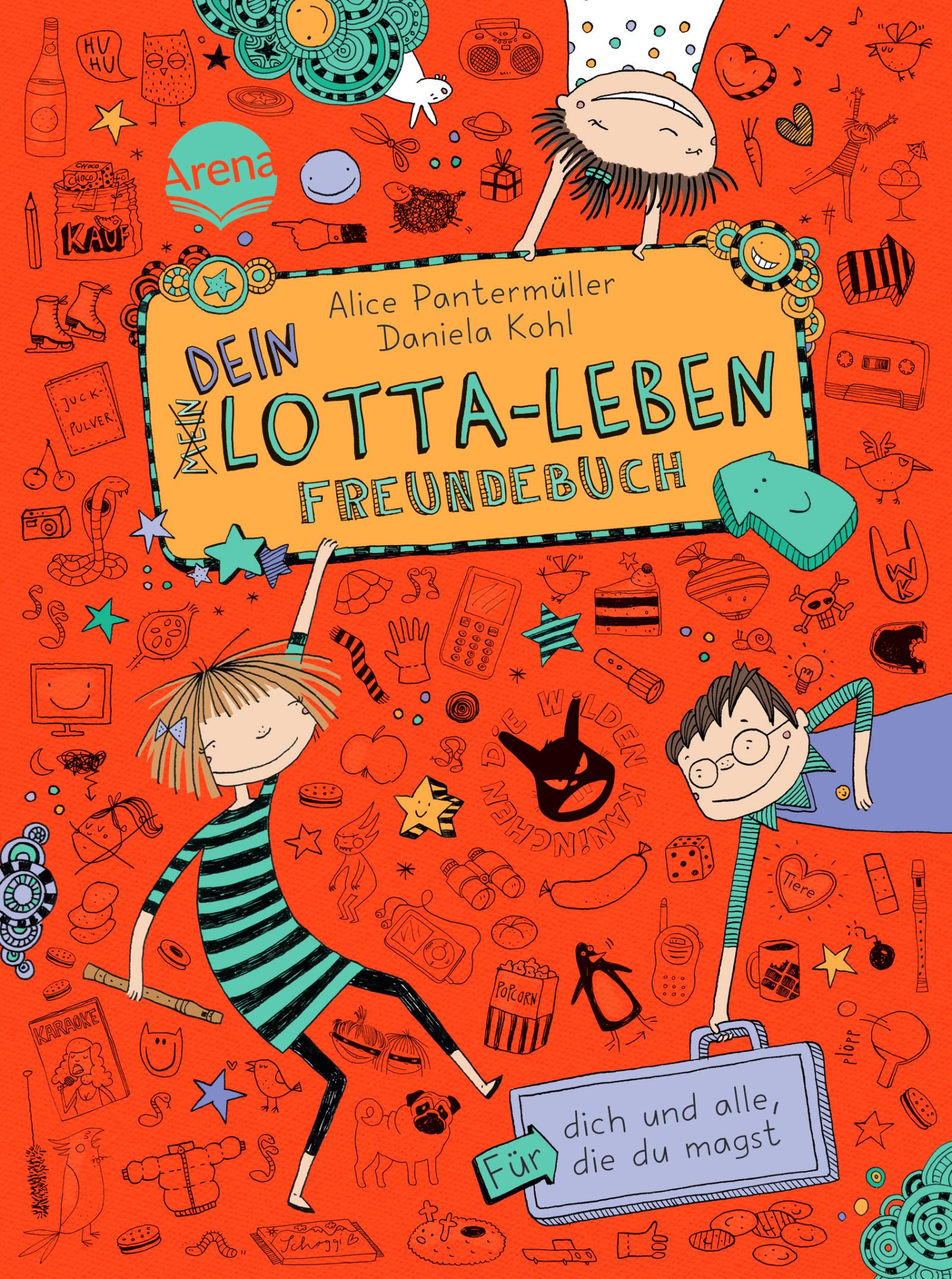 Vorderes Coverbild Dein Lotta-Leben. Freundebuch