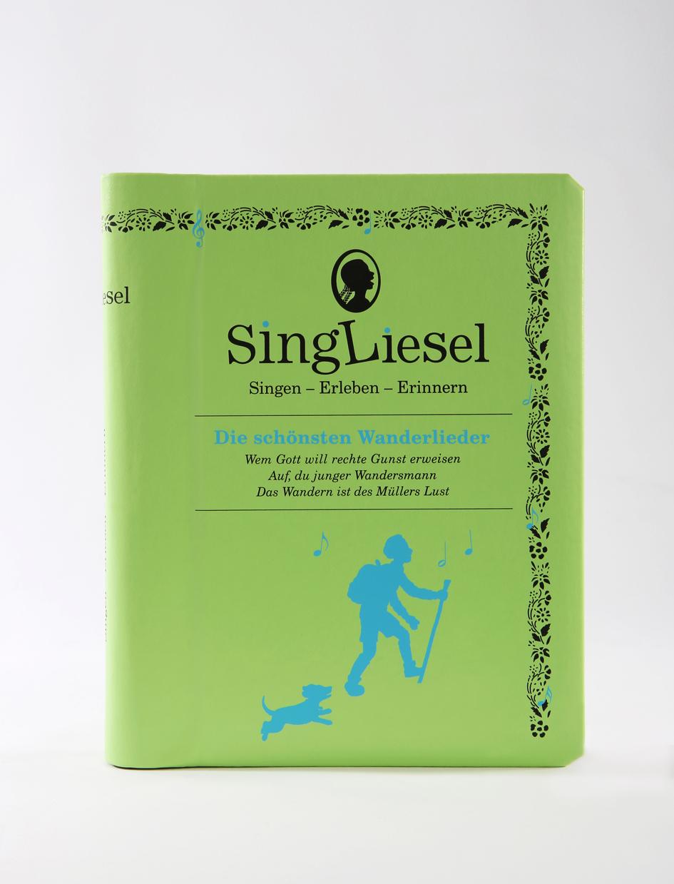 Vorderes Coverbild Singliesel 02- Die schönsten Wanderlieder
