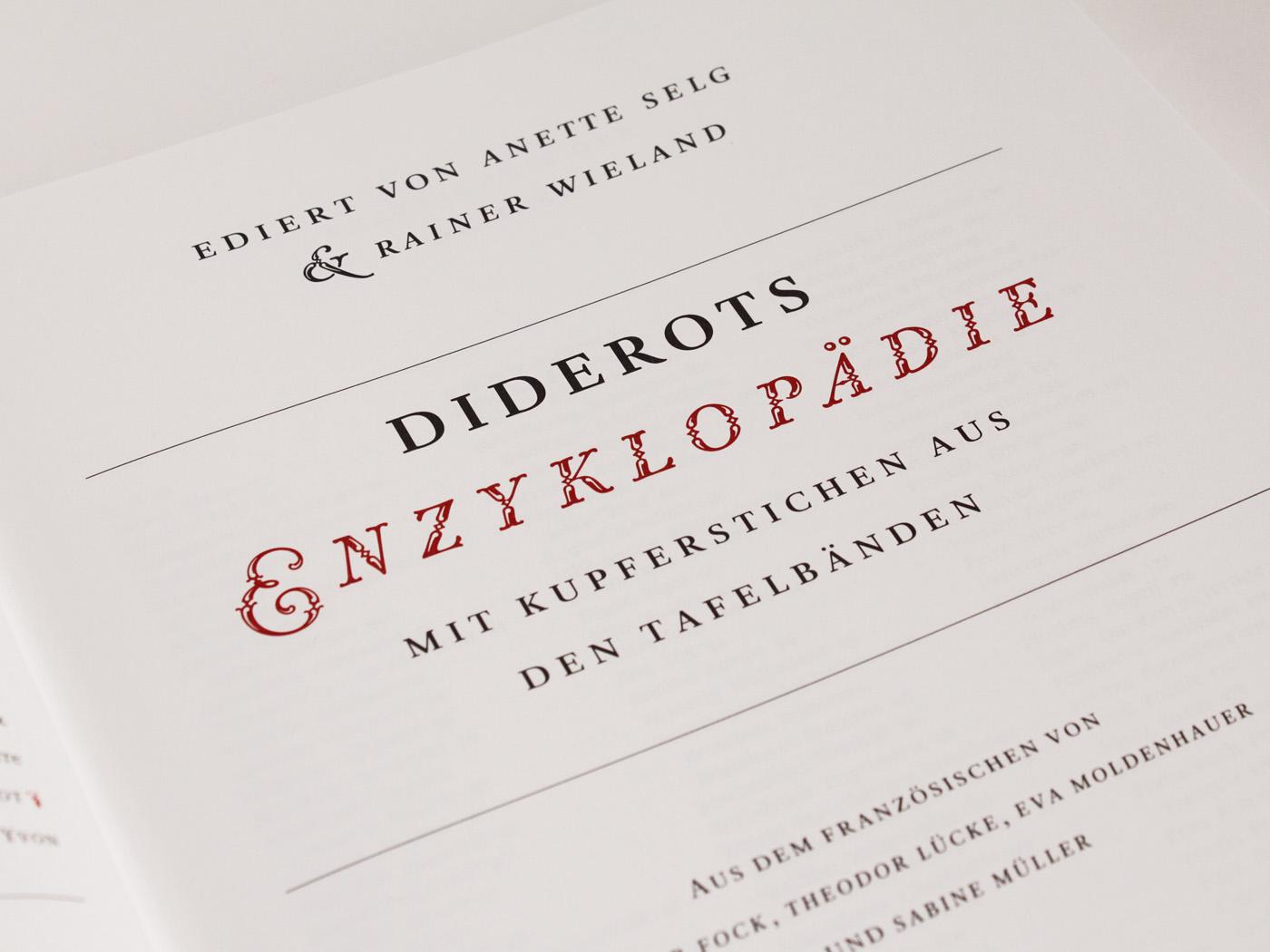 Beispielinhalt (Bild) Diderots Enzyklopädie