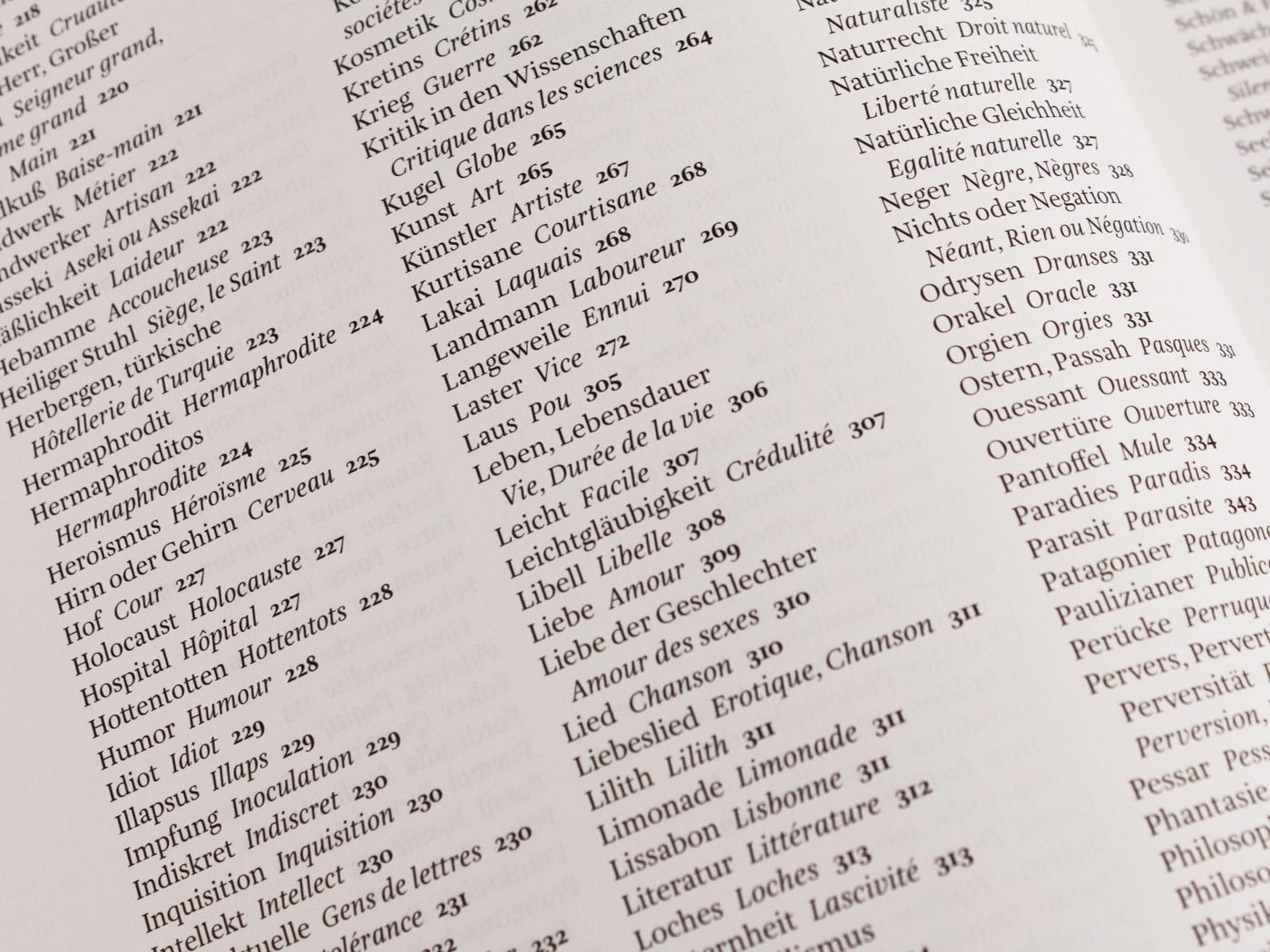 Beispielinhalt (Bild) Diderots Enzyklopädie
