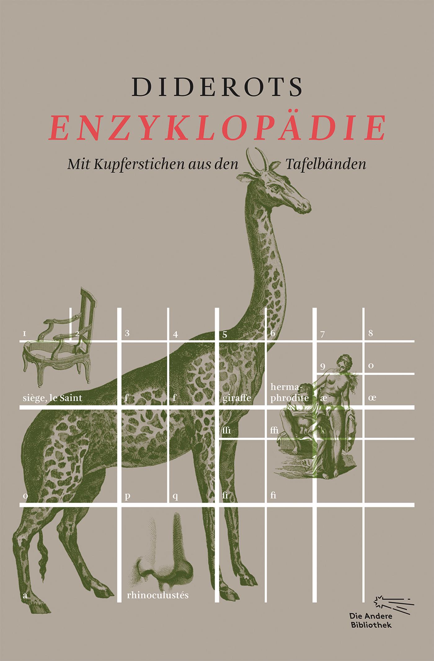 Vorderes Coverbild Diderots Enzyklopädie