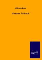 Vorderes Coverbild Goethes Ästhetik