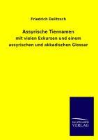 Vorderes Coverbild Assyrische Tiernamen