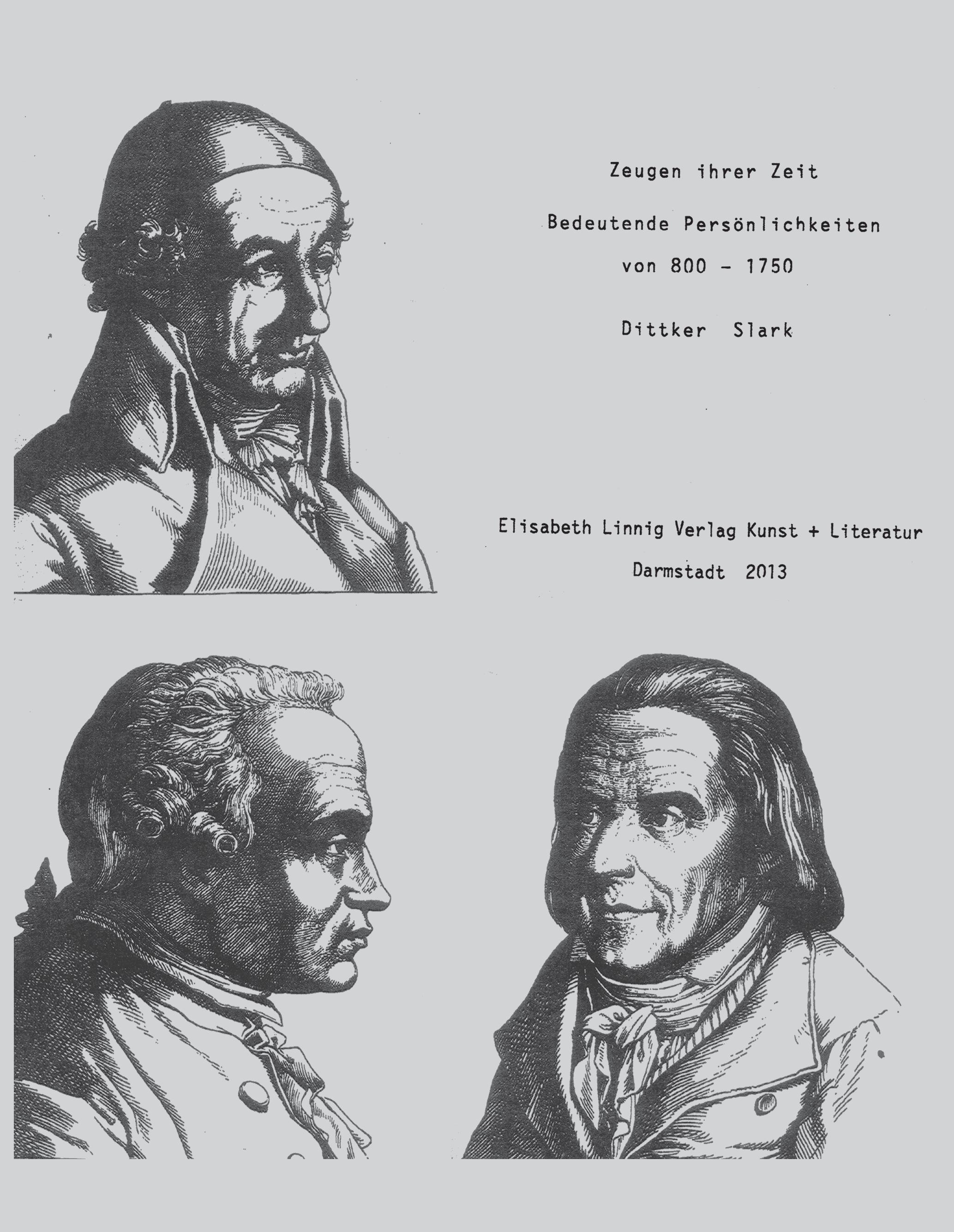 Vorderes Coverbild Zeugen ihrer Zeit