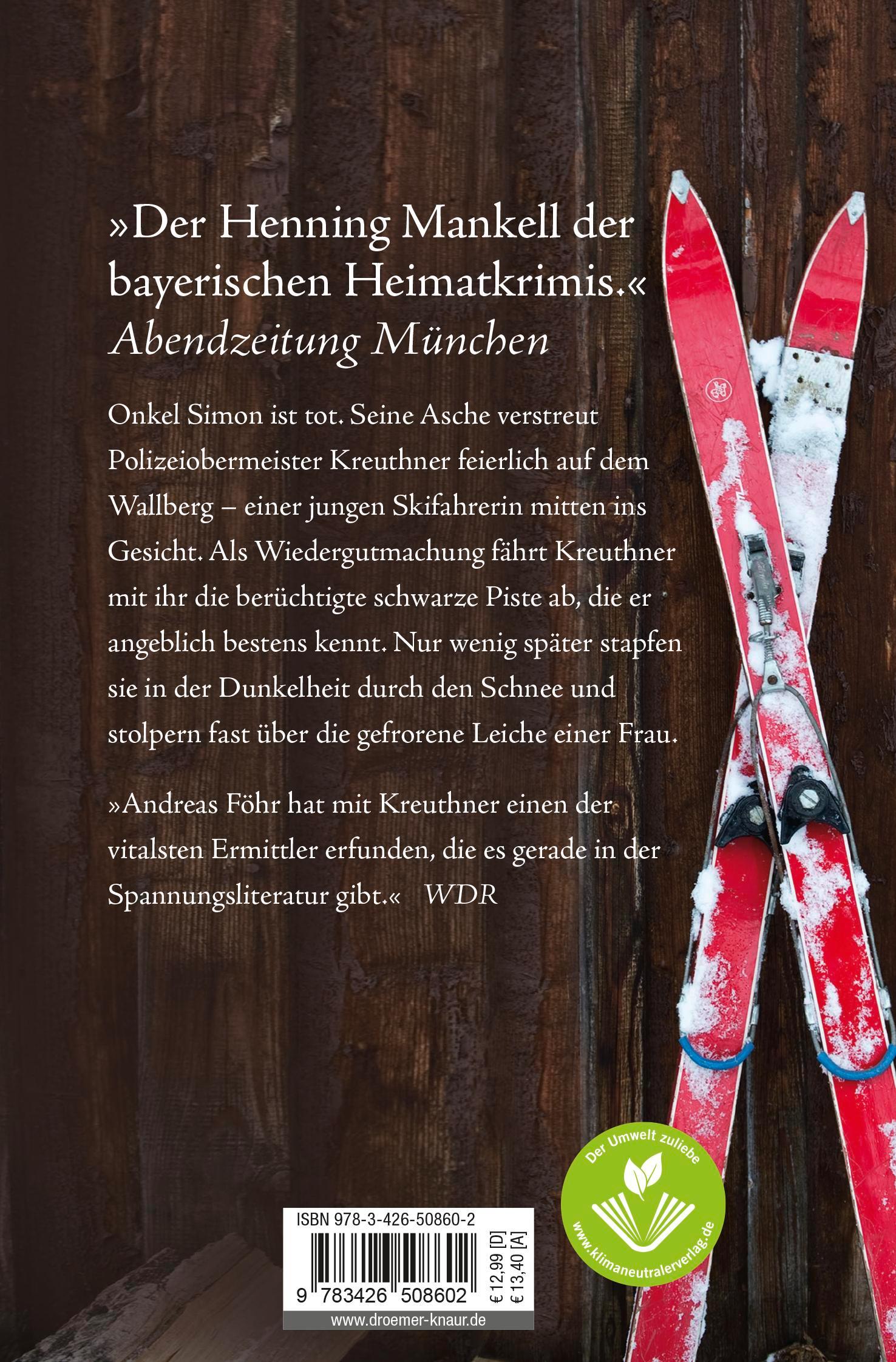 Rückseitencover Schwarze Piste