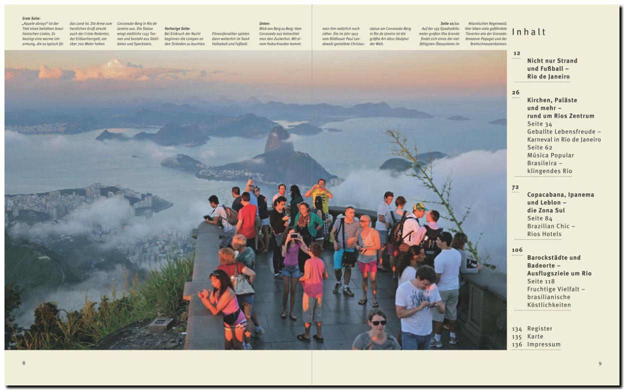 Beispielinhalt (Bild) Reise durch Rio de Janeiro. Die Stadt und die Region