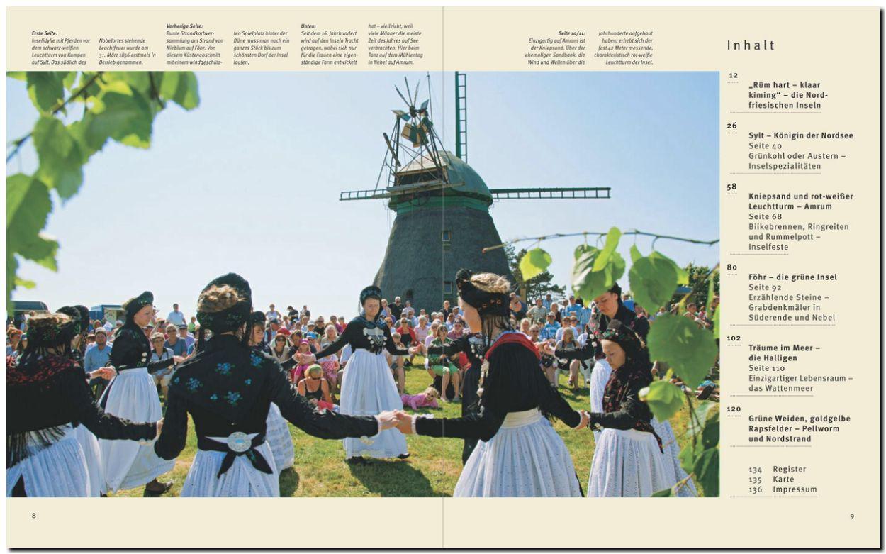 Beispielinhalt (Bild) Reise durch die Nordfriesischen Inseln