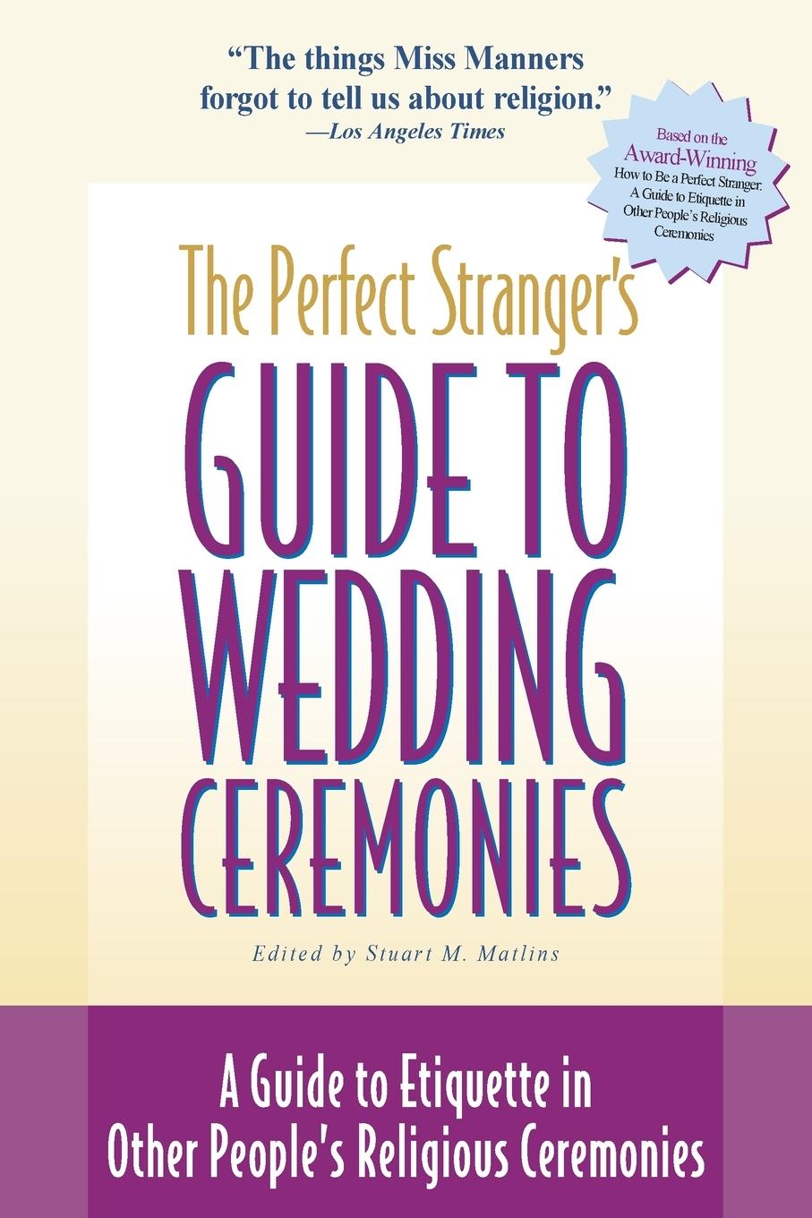 Vorderes Coverbild The Perfect Stranger's Guide to Wedding Ceremonies