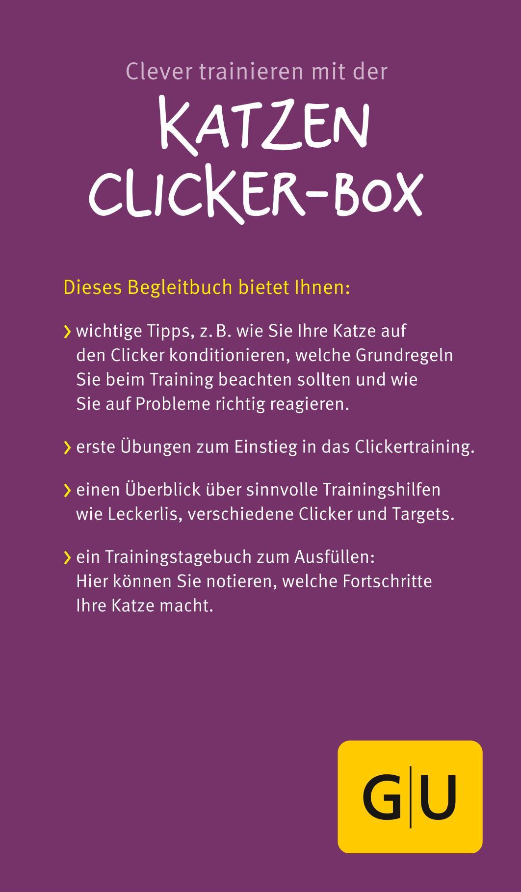 Beispielinhalt (Bild) Katzen-Clicker-Box