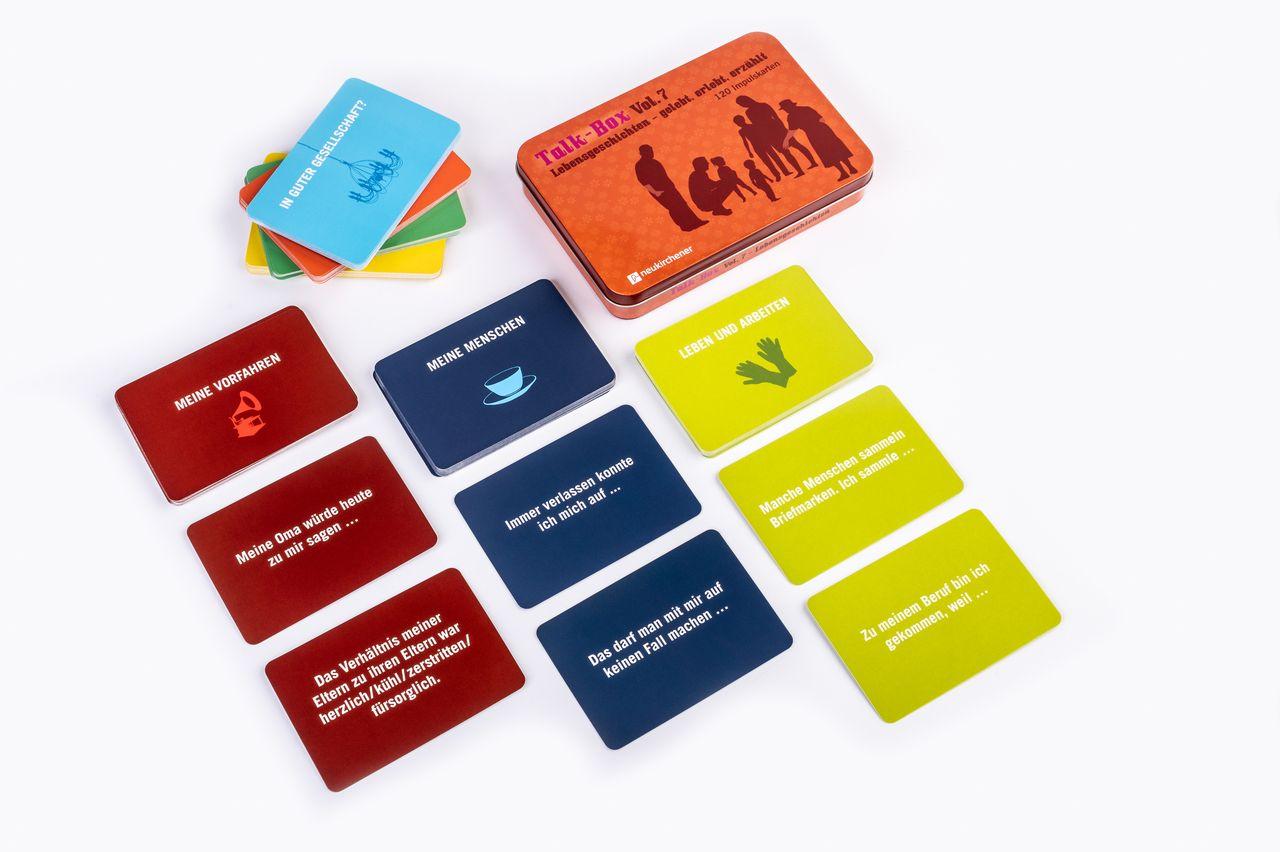 Beispielinhalt (Bild) Talk-Box Vol. 7 - Lebensgeschichten - gelebt, erlebt, erzählt