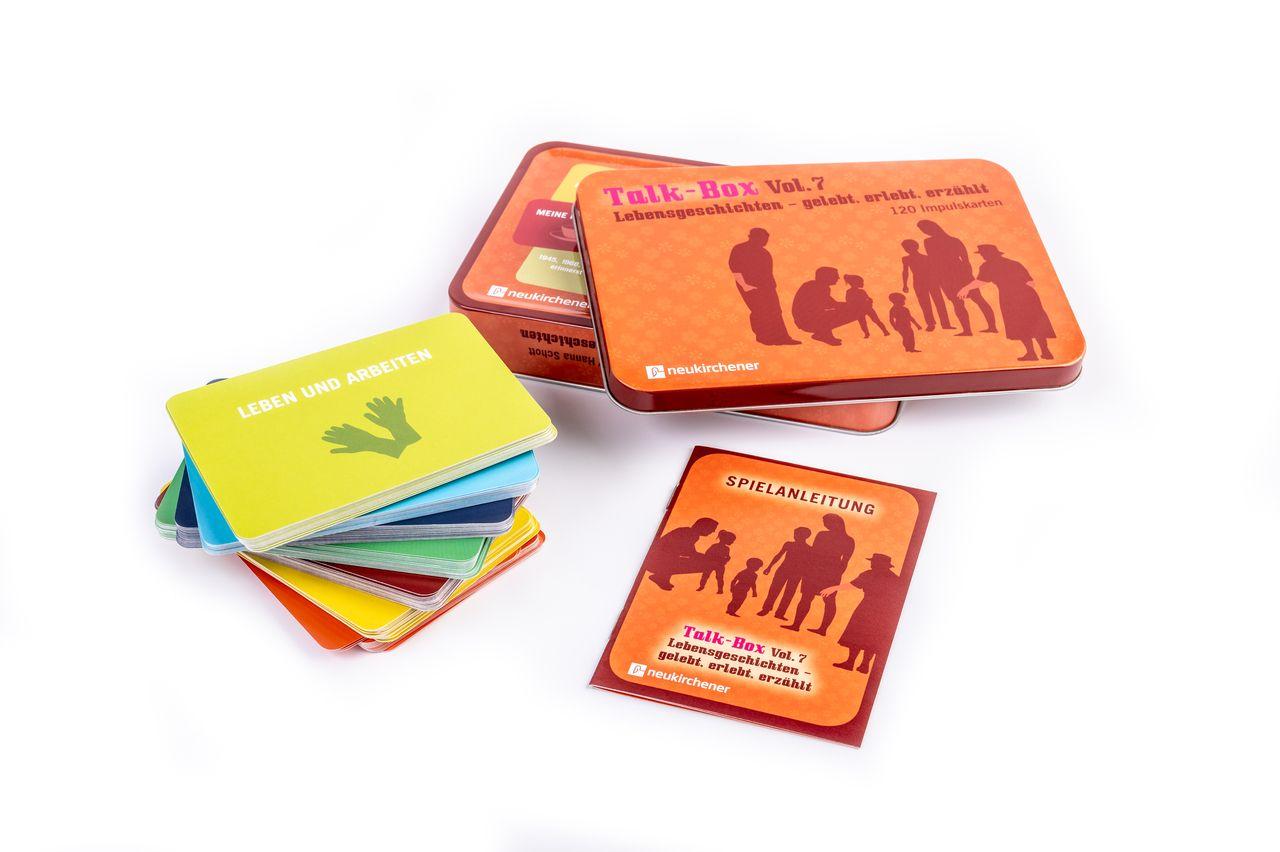 Beispielinhalt (Bild) Talk-Box Vol. 7 - Lebensgeschichten - gelebt, erlebt, erzählt