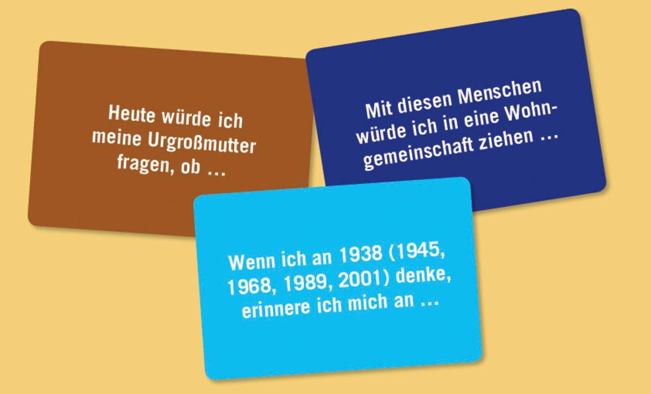 Beispielinhalt (Bild) Talk-Box Vol. 7 - Lebensgeschichten - gelebt, erlebt, erzählt