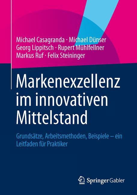Vorderes Coverbild Markenexzellenz im innovativen Mittelstand