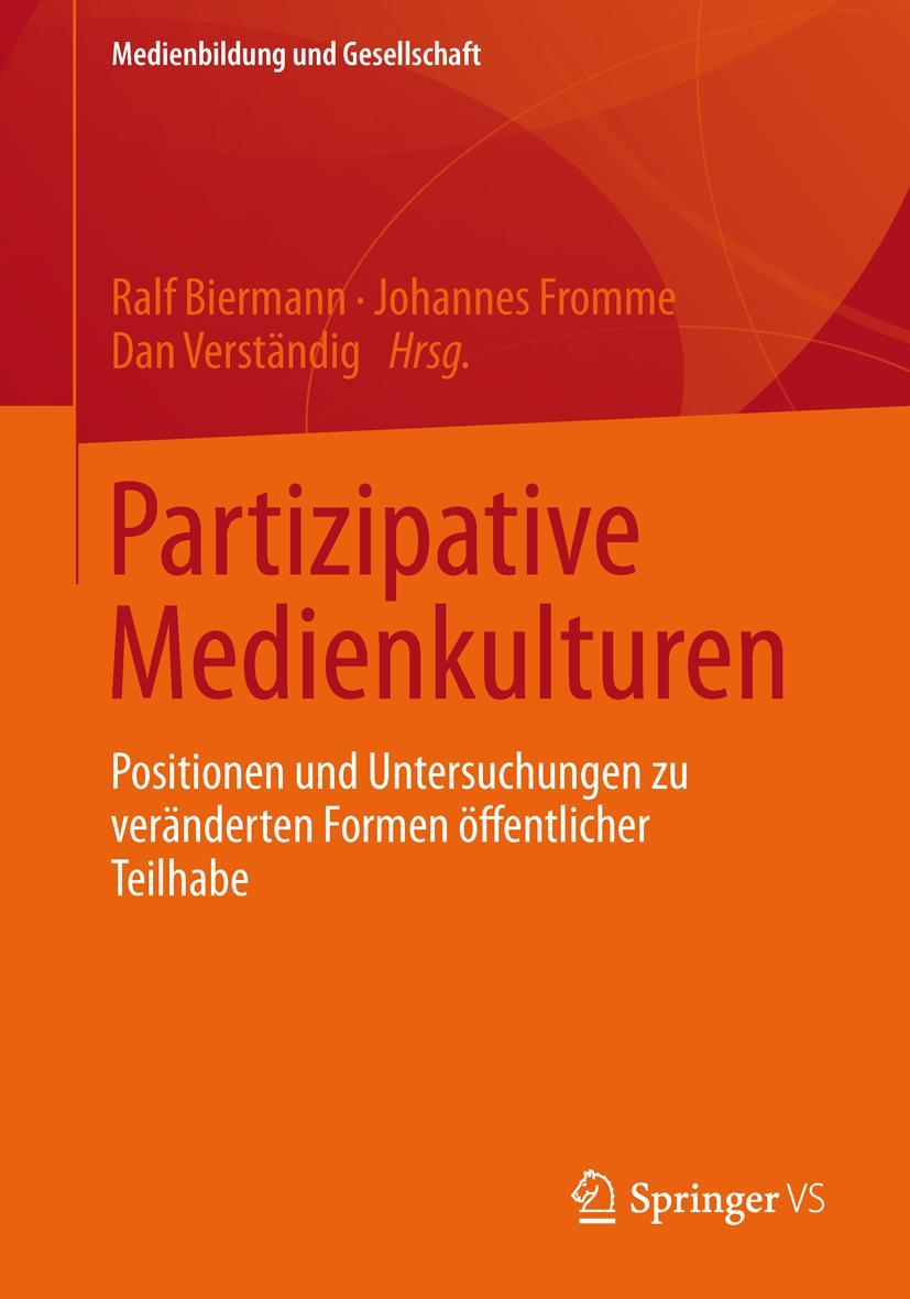 Vorderes Coverbild Partizipative Medienkulturen