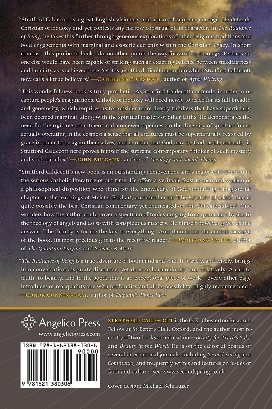 Rückseitencover The Radiance of Being