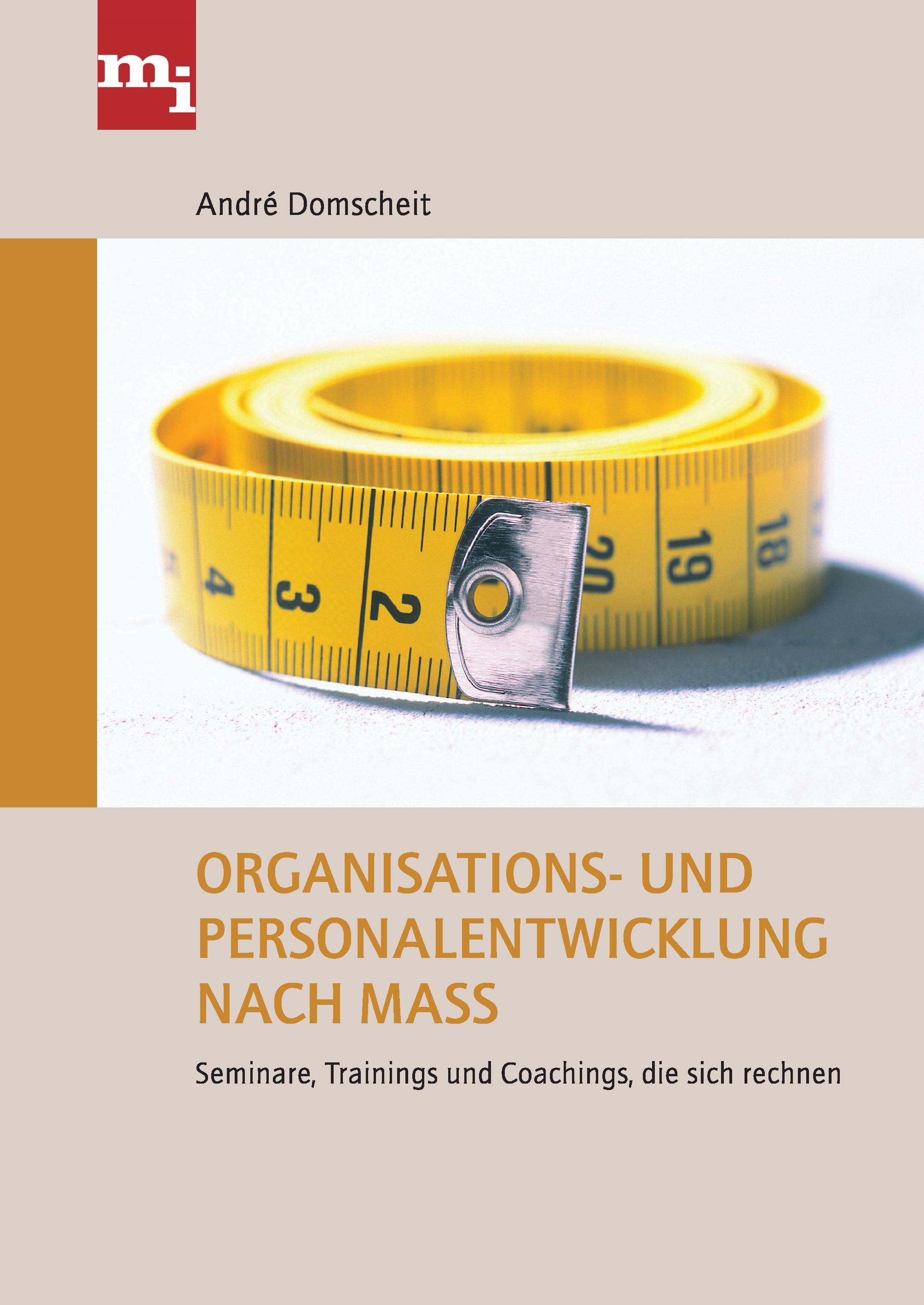 Vorderes Coverbild Organisations- und Personalentwicklung nach Maß