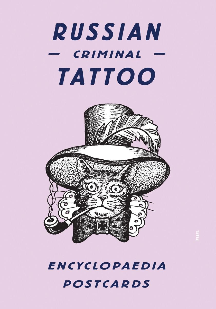 Vorderes Coverbild Russian Criminal Tattoo Encyclopaedia Postcards