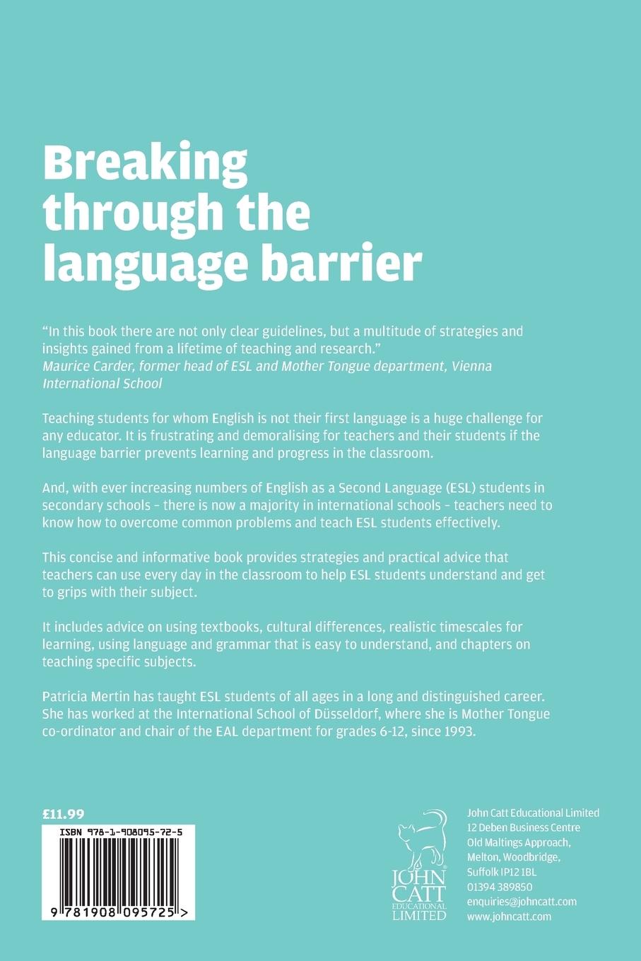 Rückseitencover Breaking Through the Language Barrier