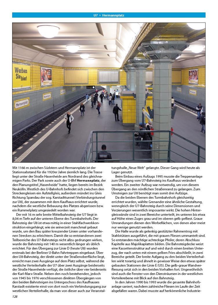 Beispielinhalt (Bild) Berliner U-Bahn-Linien: U7