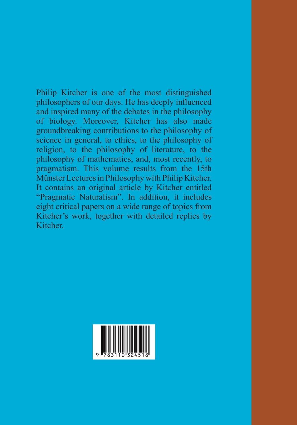 Rückseitencover Philip Kitcher