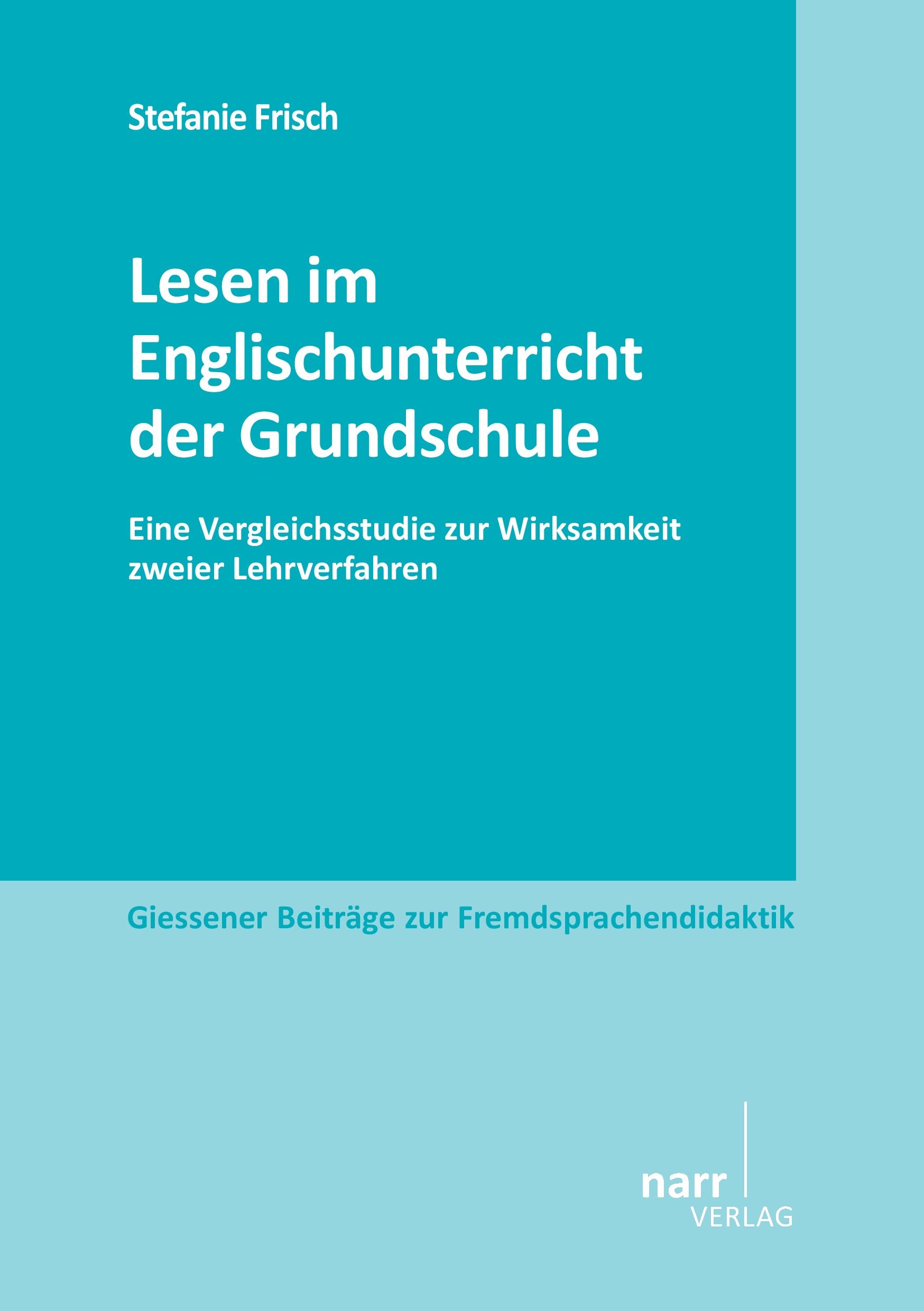 Vorderes Coverbild Lesen im Englischunterricht der Grundschule