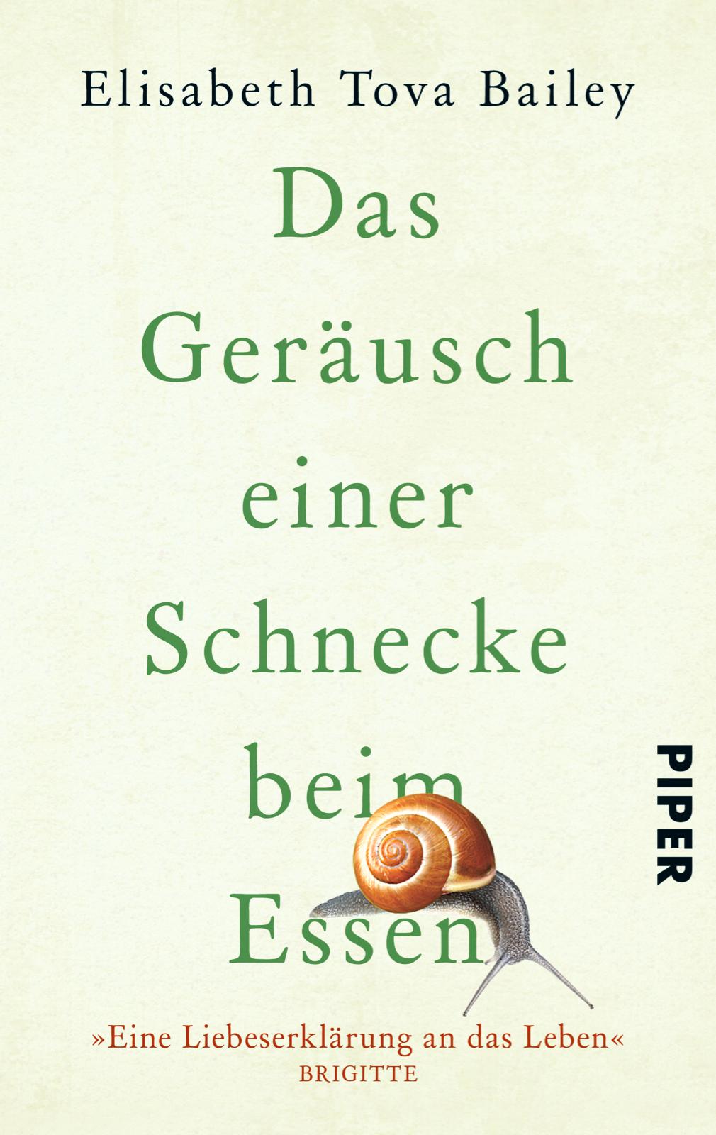 Vorderes Coverbild Das Geräusch einer Schnecke beim Essen