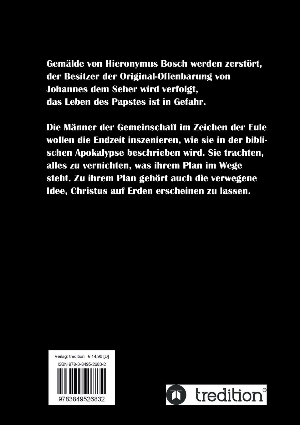 Rückseitencover Verschwörung im Zeichen der Eule