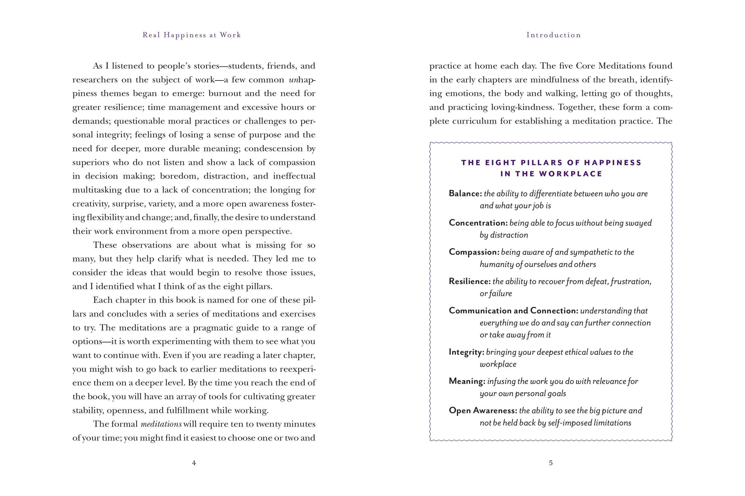 Beispielinhalt (Bild) Real Happiness at Work