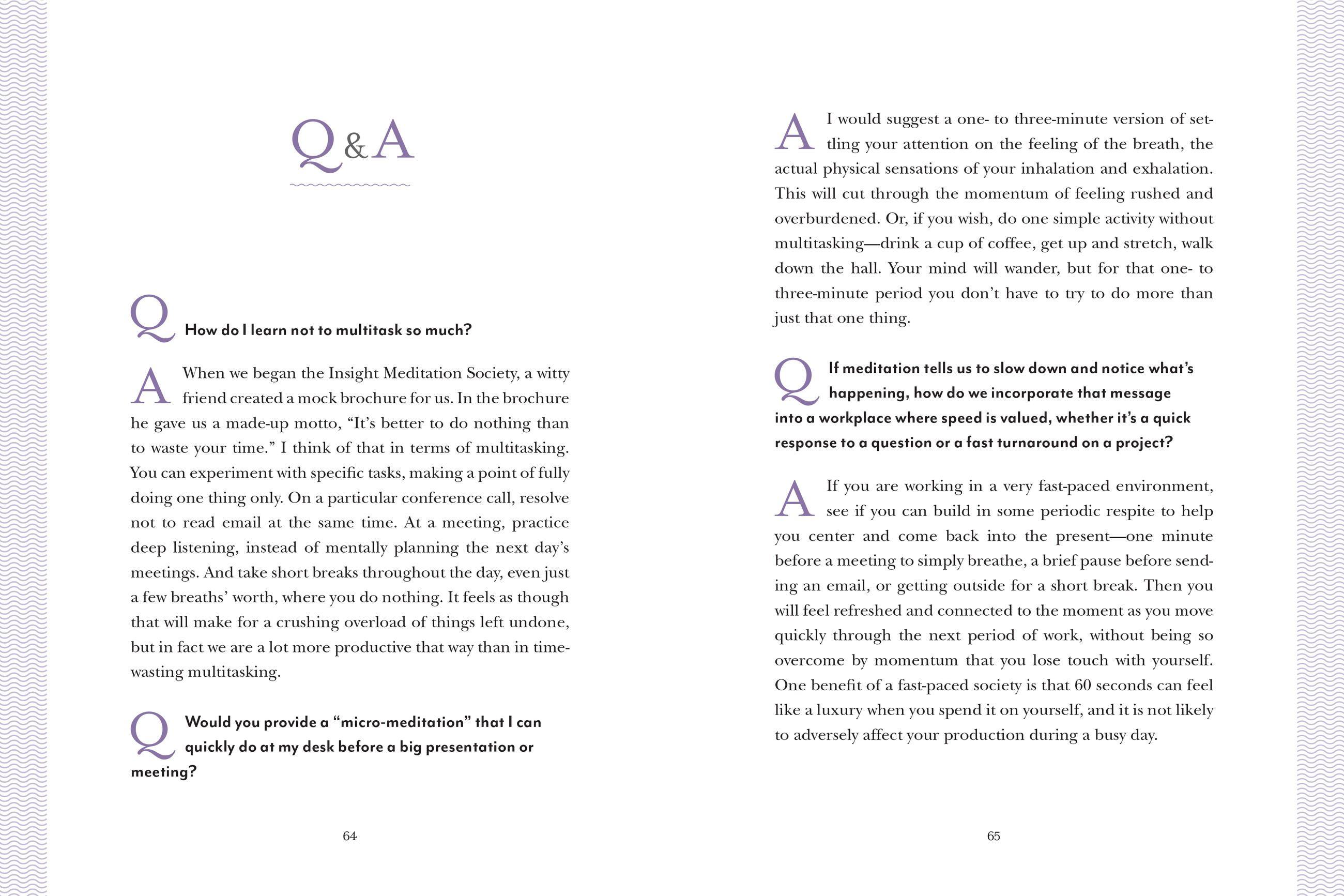 Beispielinhalt (Bild) Real Happiness at Work