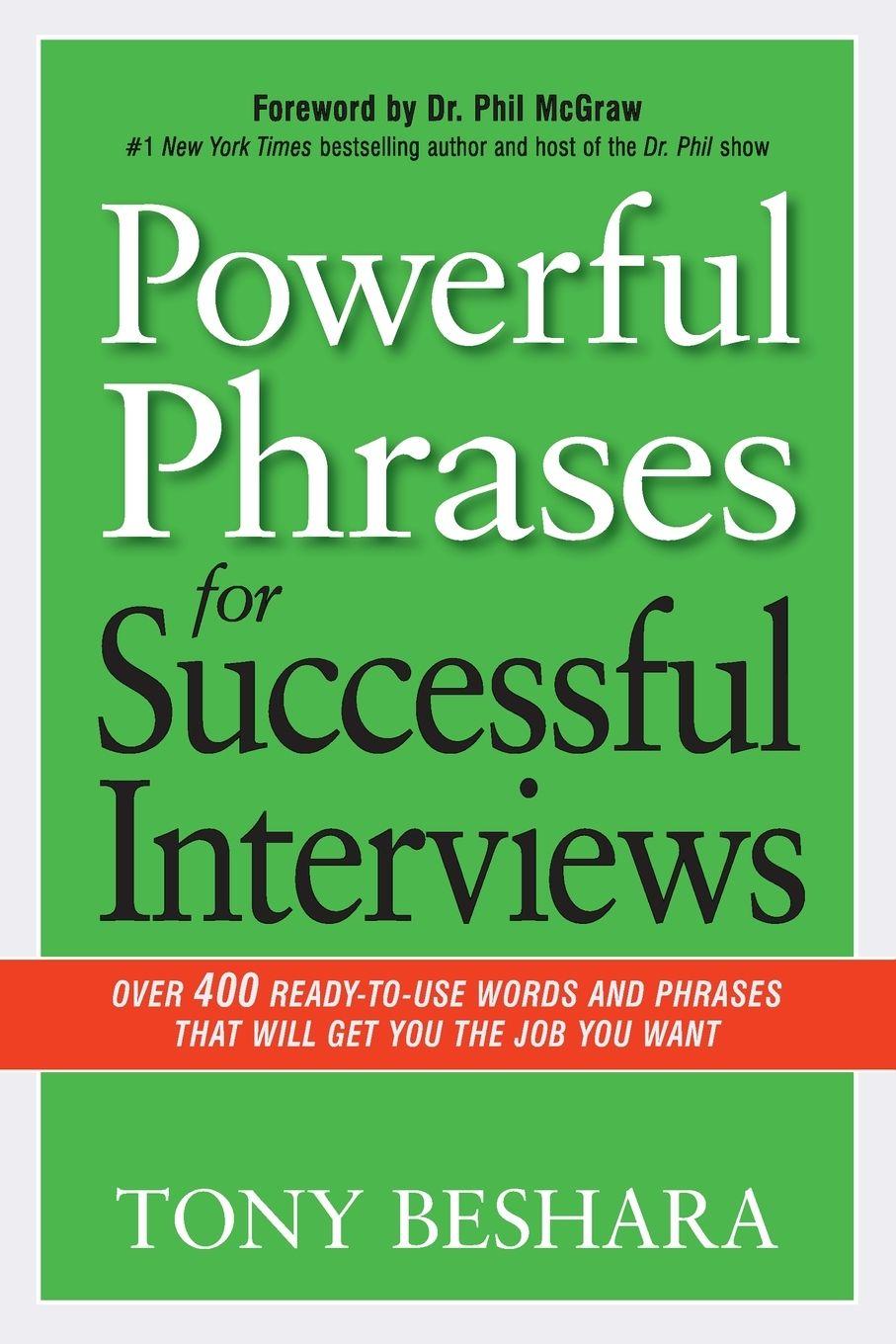 Vorderes Coverbild Powerful Phrases for Successful Interviews