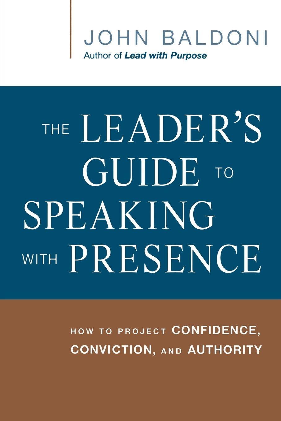 Vorderes Coverbild The Leader's Guide to Speaking with Presence