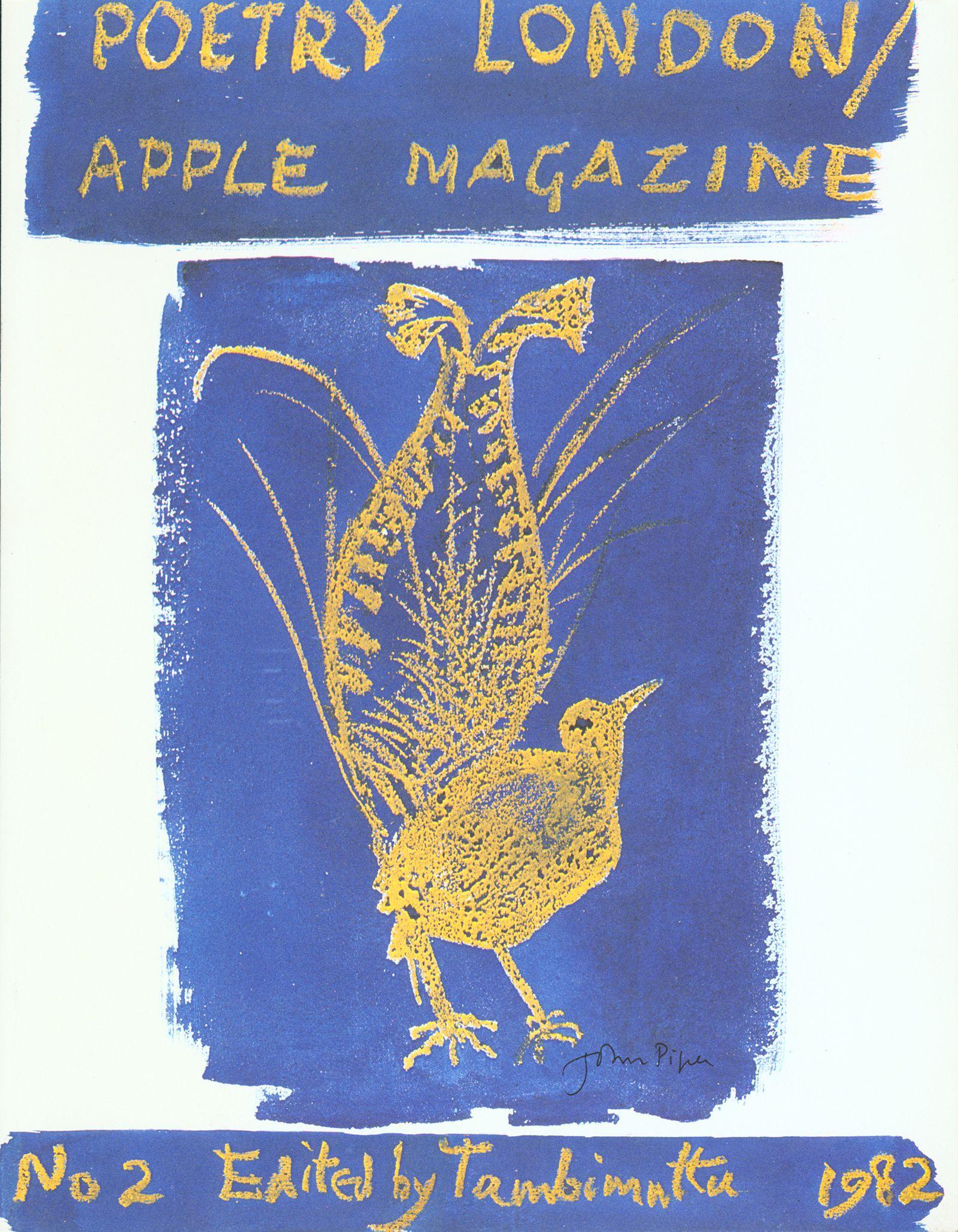 Vorderes Coverbild Poetry London/Apple Magazine, No. 2