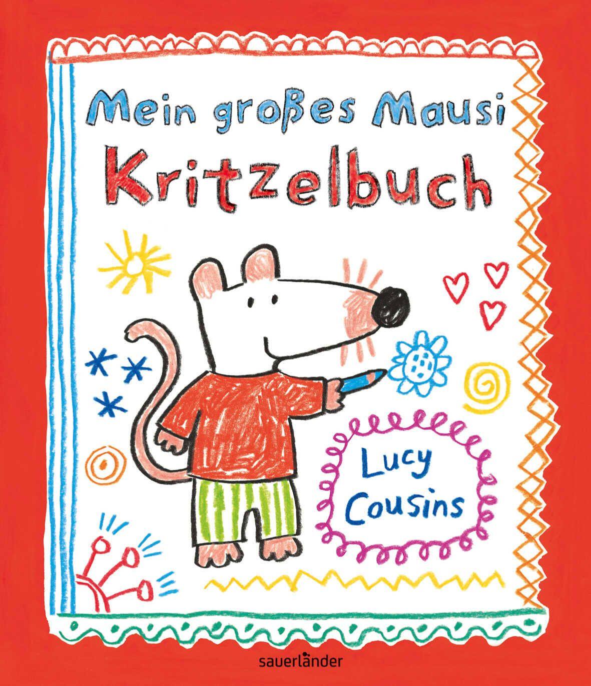 Vorderes Coverbild Mein großes Mausi Kritzelbuch