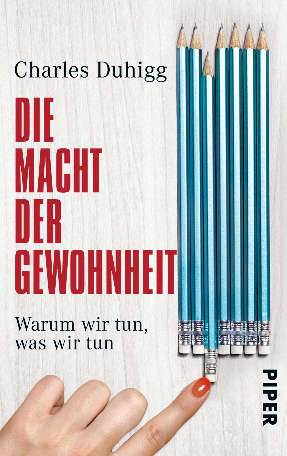 Vorderes Coverbild Die Macht der Gewohnheit