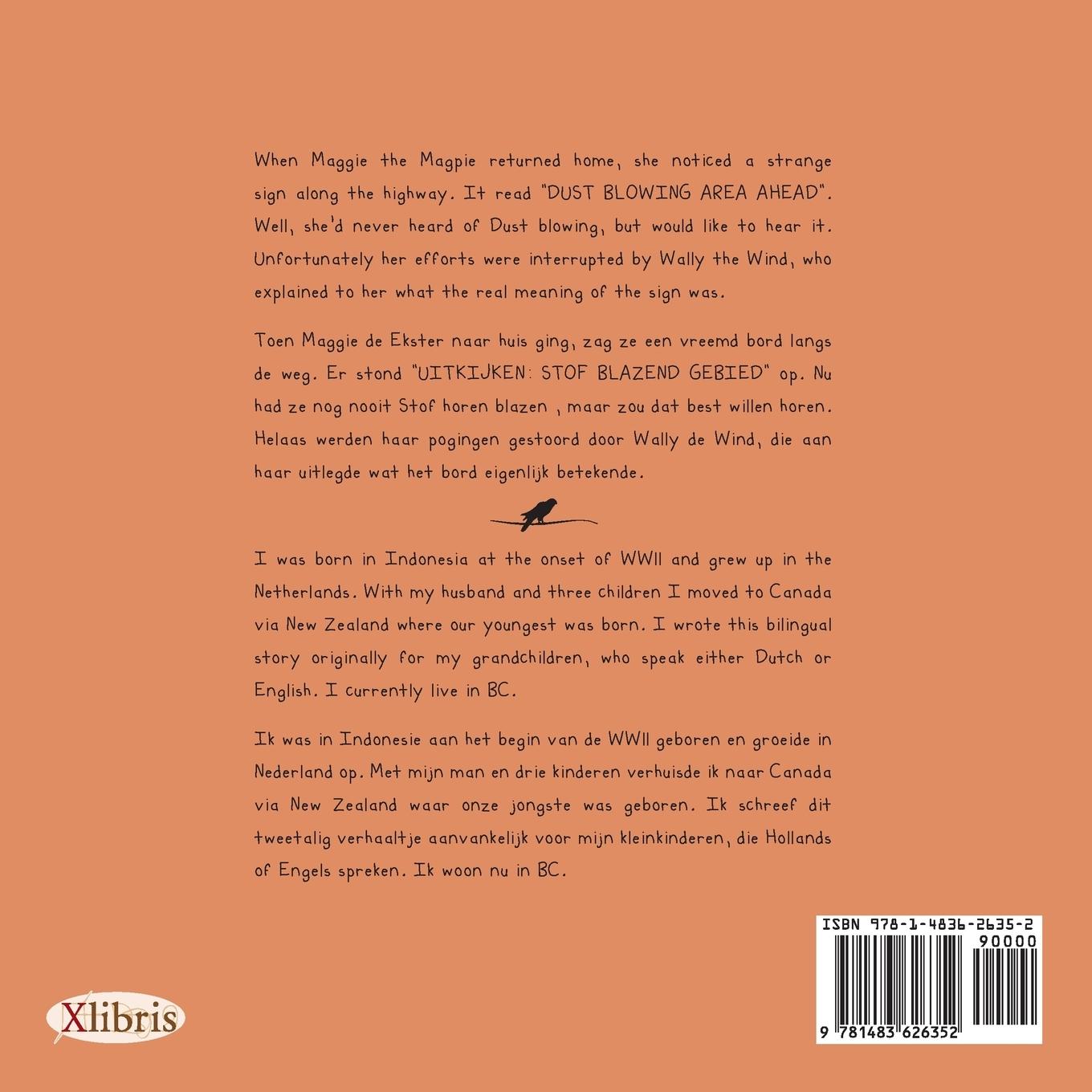 Rückseitencover Dust Blowing Area Ahead