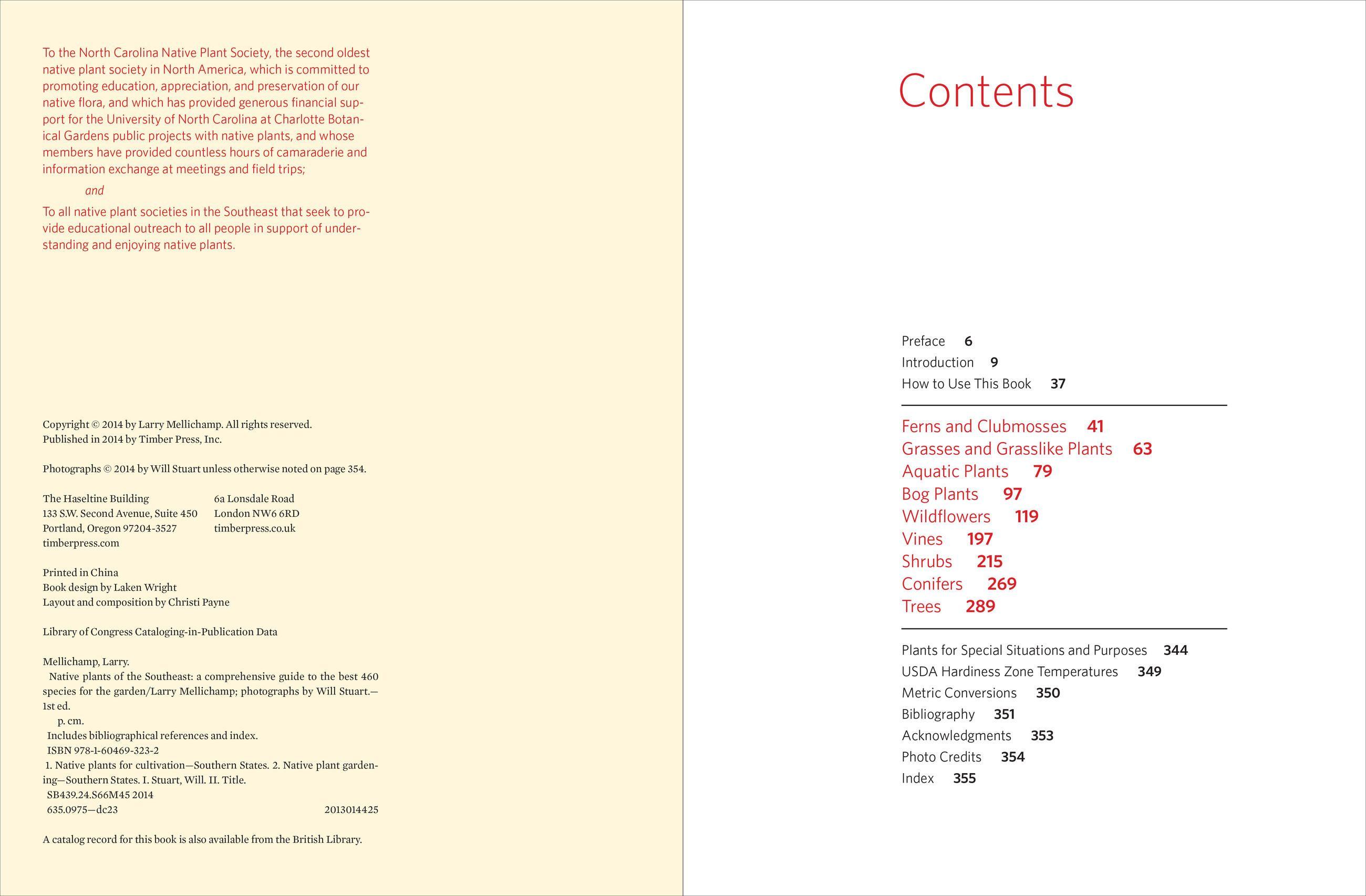 Beispielinhalt (Bild) Native Plants of the Southeast