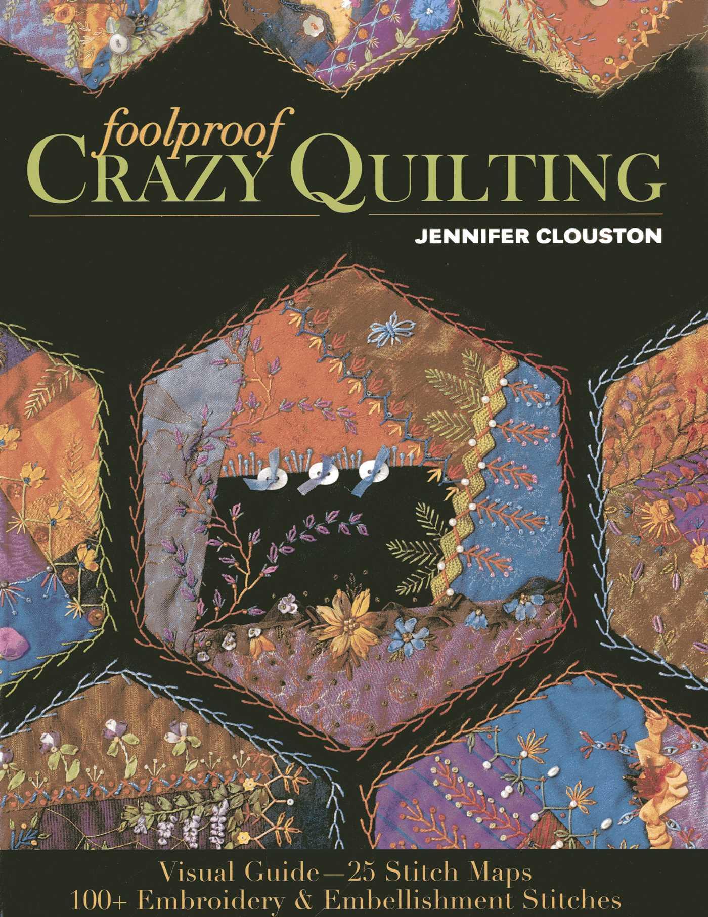 Vorderes Coverbild Foolproof Crazy Quilting