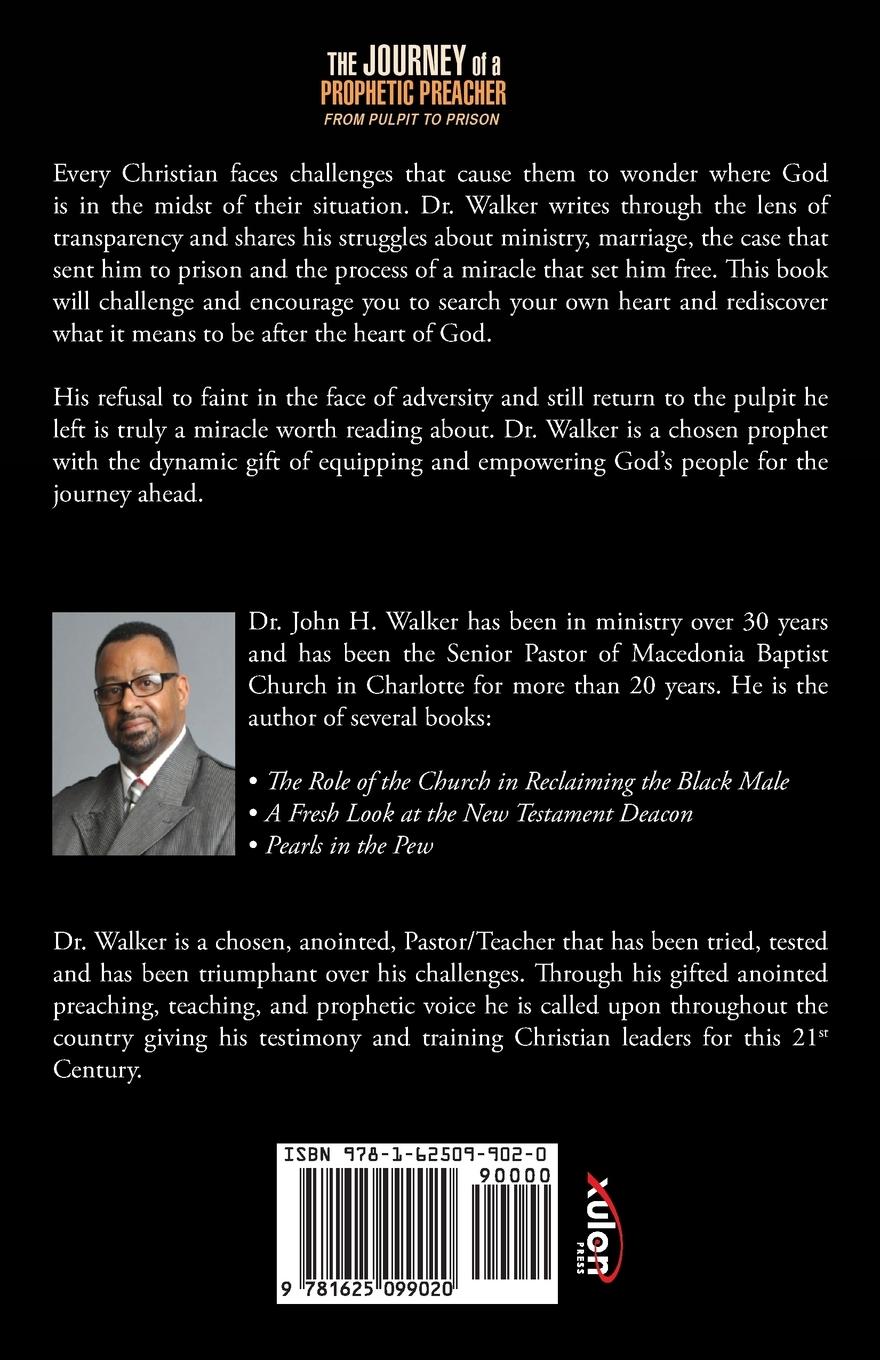 Rückseitencover The Journey of a Prophetic Preacher