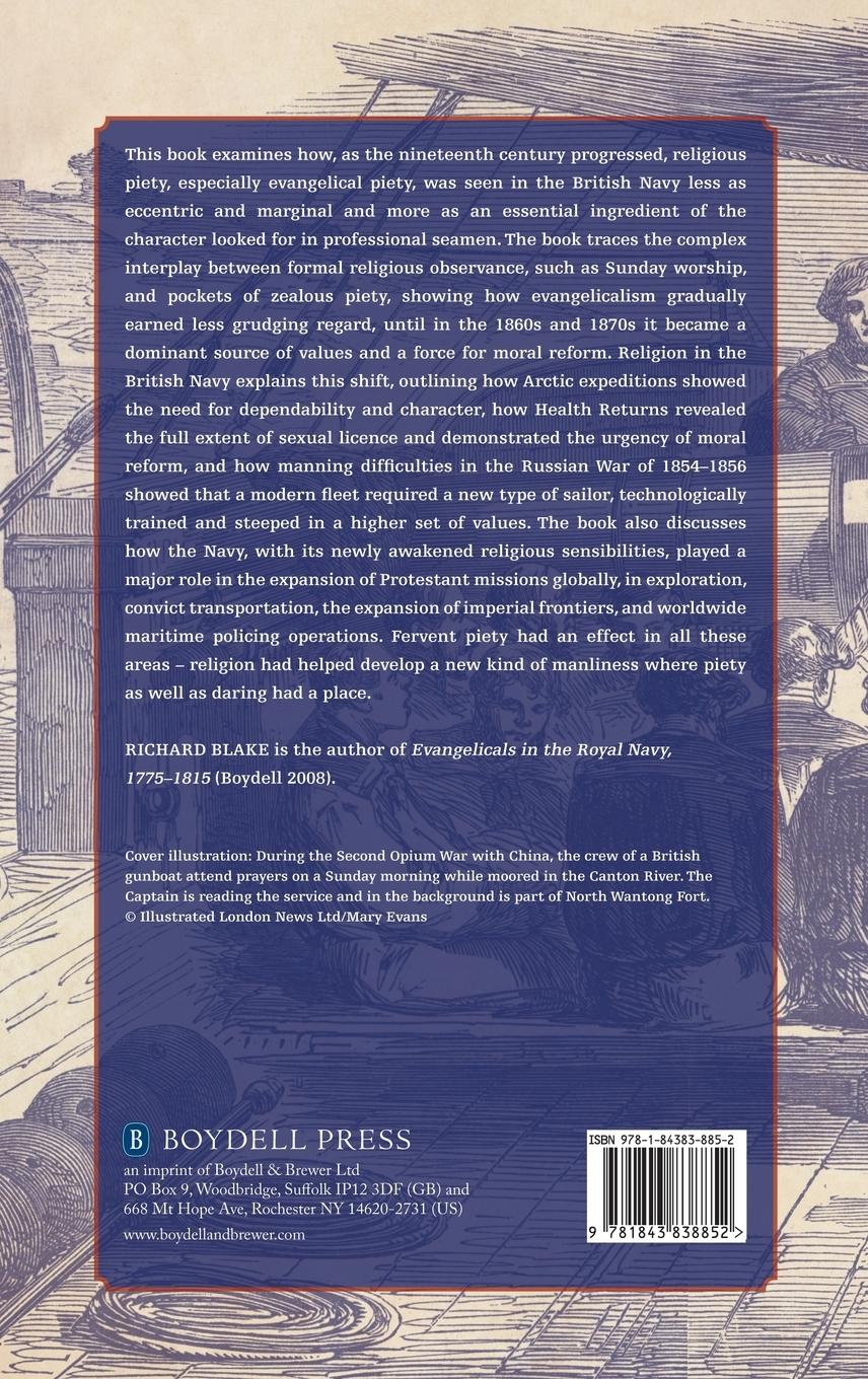 Rückseitencover Religion in the British Navy, 1815-1879