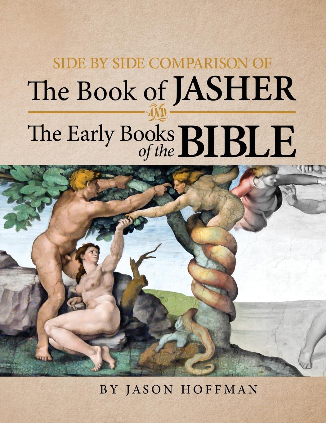 Vorderes Coverbild Side by Side Comparison of the Book of Jasher and the Early Books of the Bible